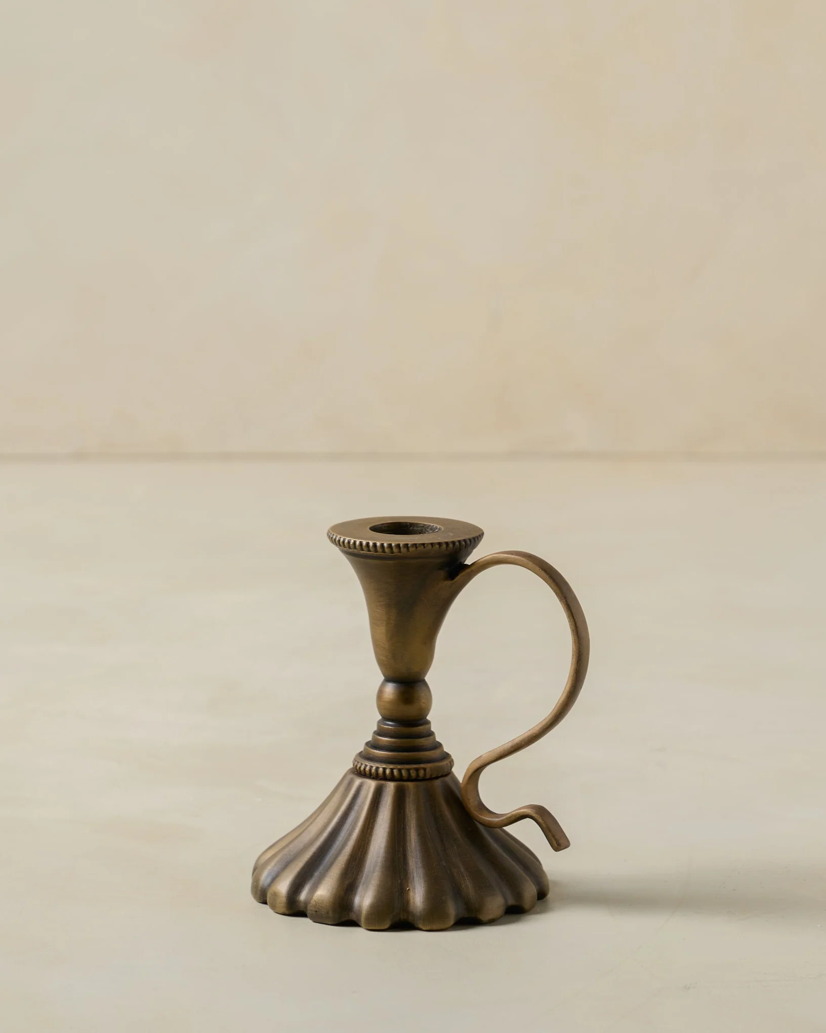 Anna Antique Brass Taper Holder - Image 10