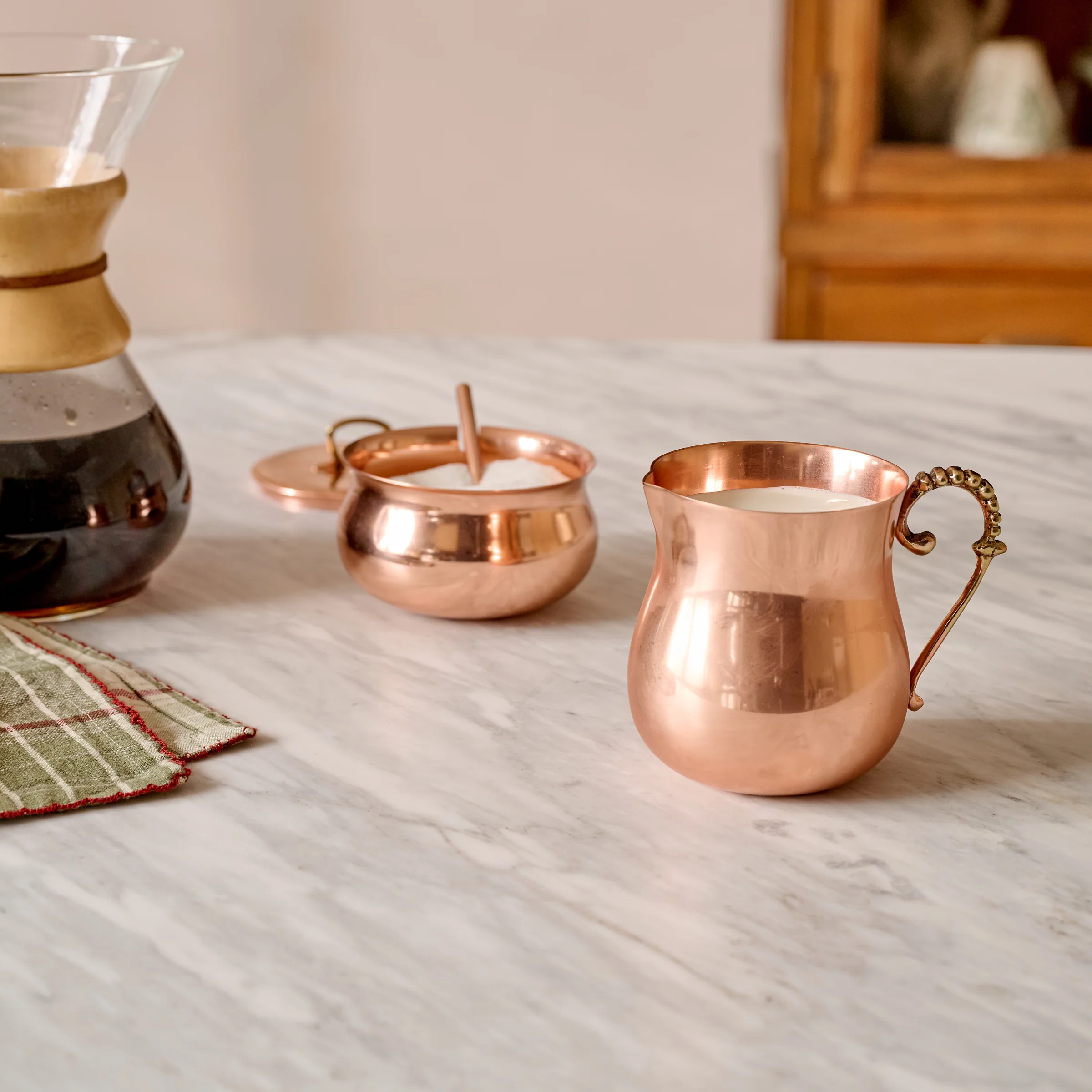 Antique Copper Sugar Canister - Image 2