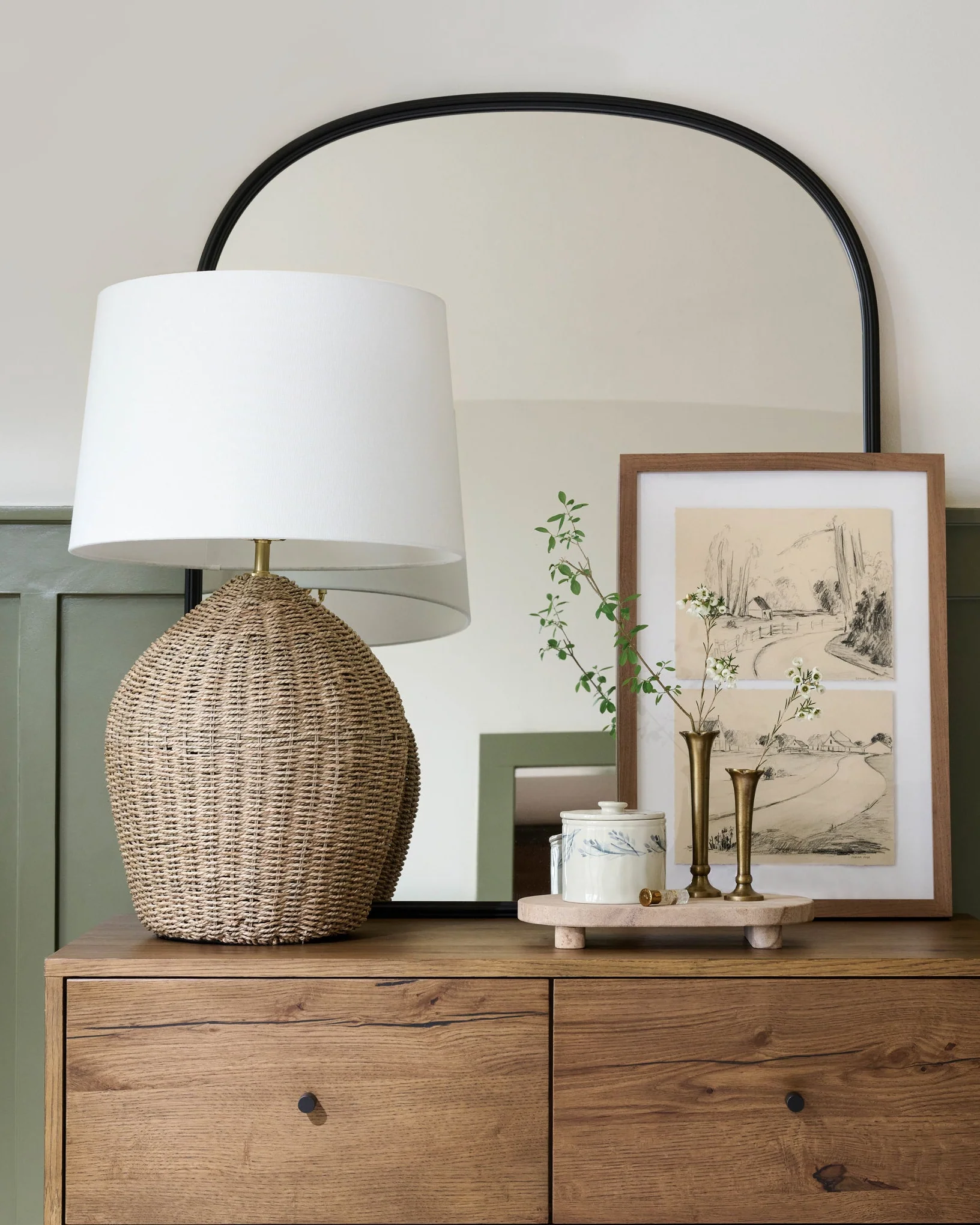 Archer Metal Framed Mirror - Image 5