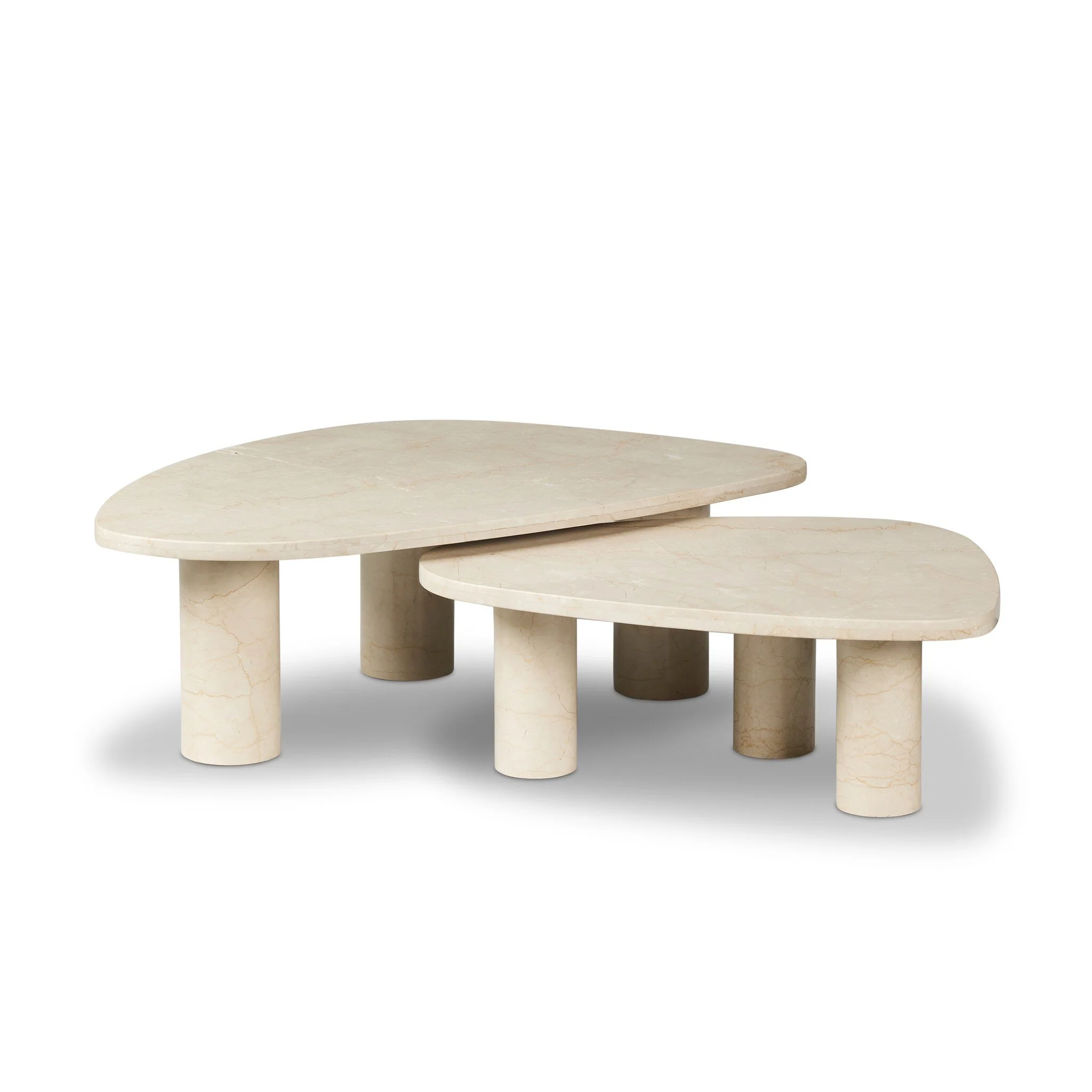 Aurora Marble Nesting Coffee Table