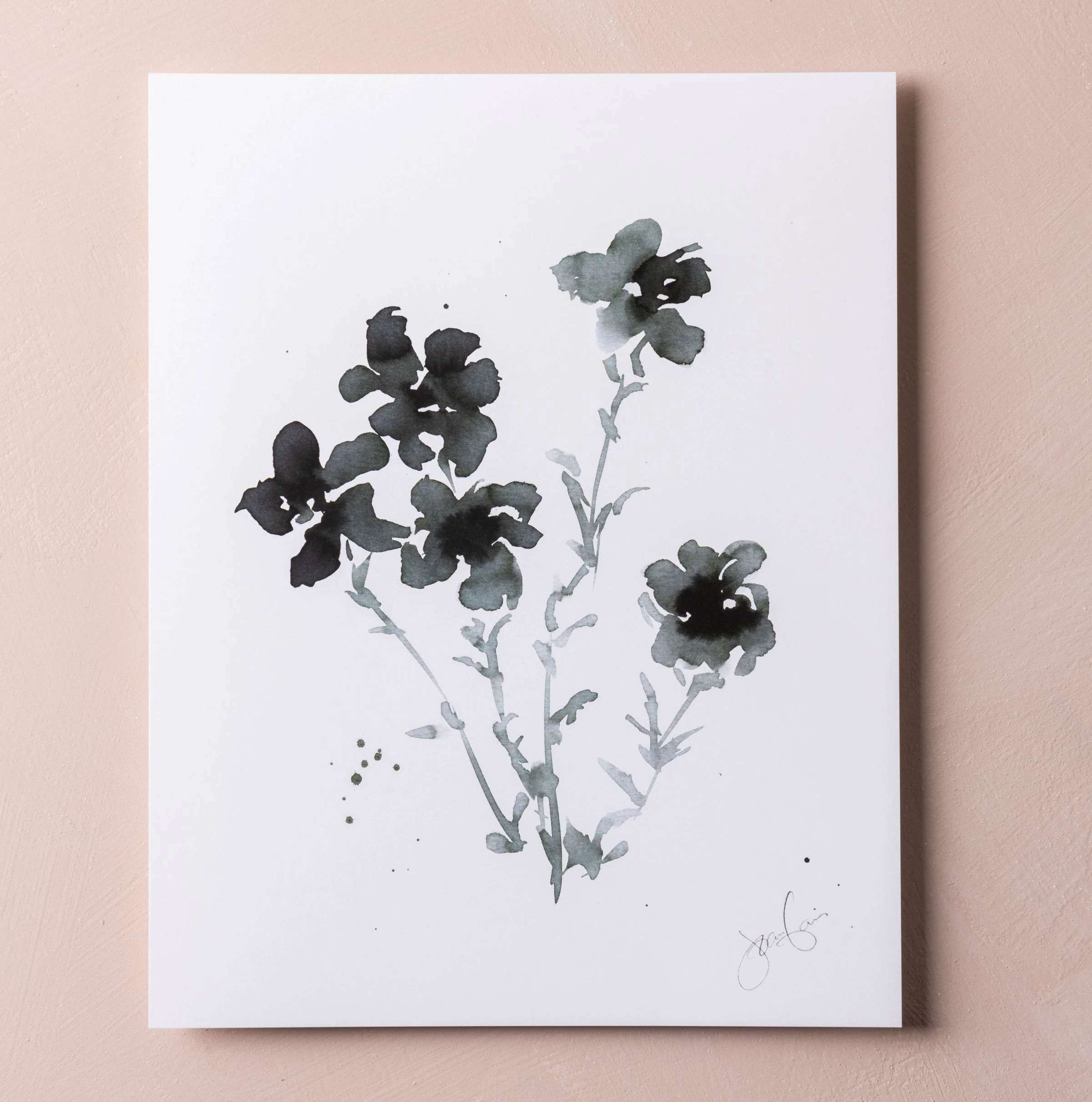 Botanical Watercolor Print - Image 2