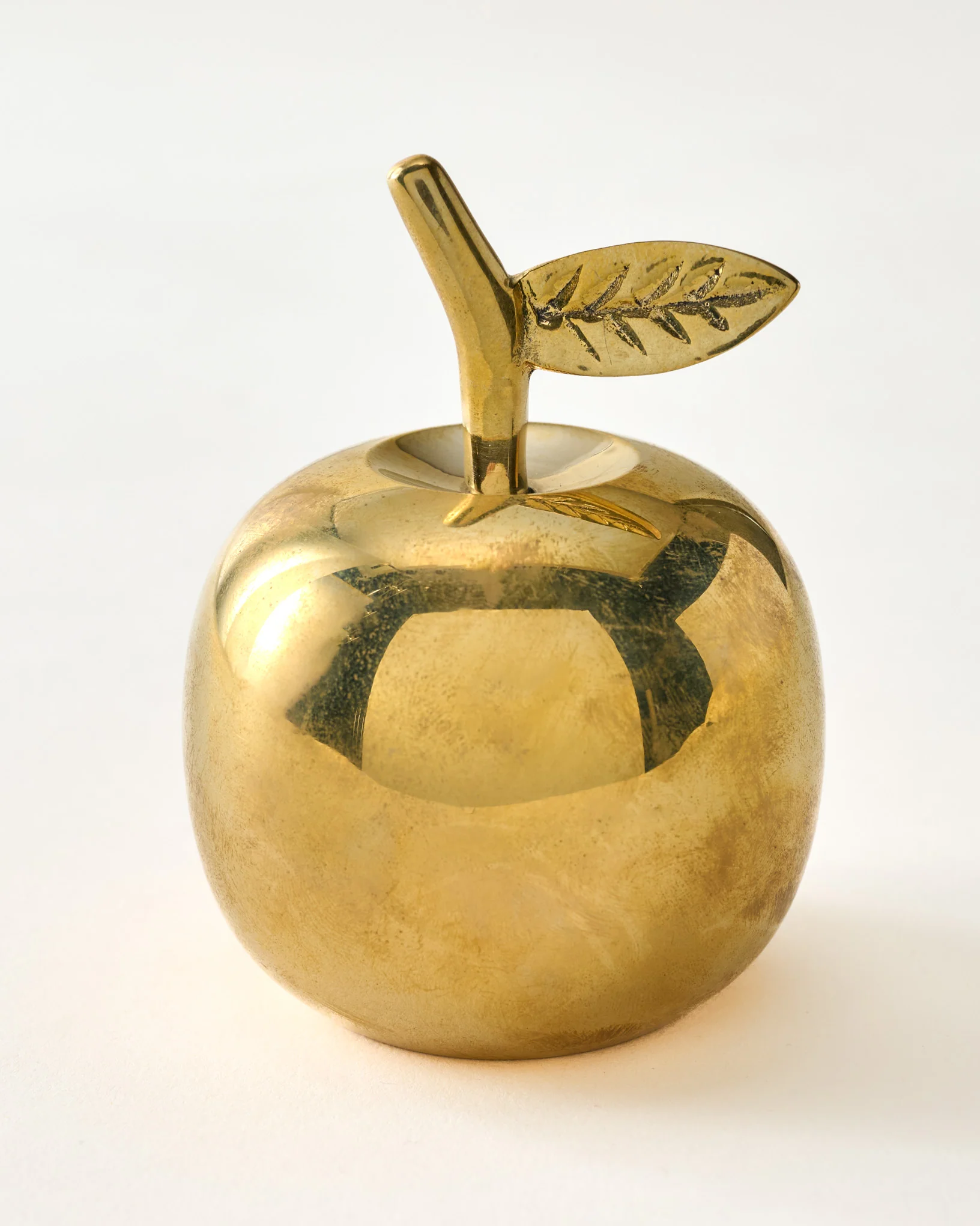 Solid Brass Apple Bell - Image 3