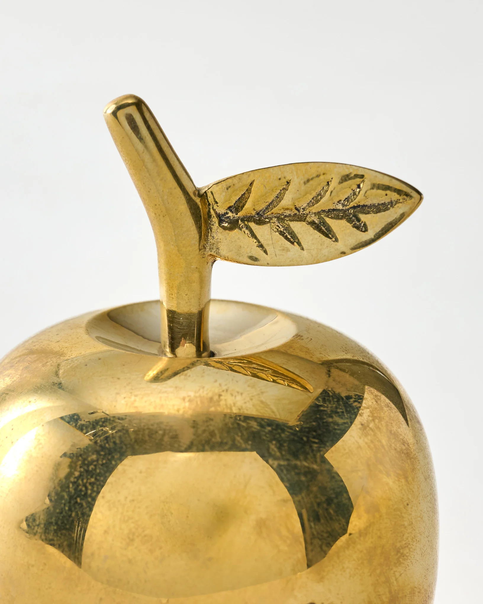 Solid Brass Apple Bell - Image 4