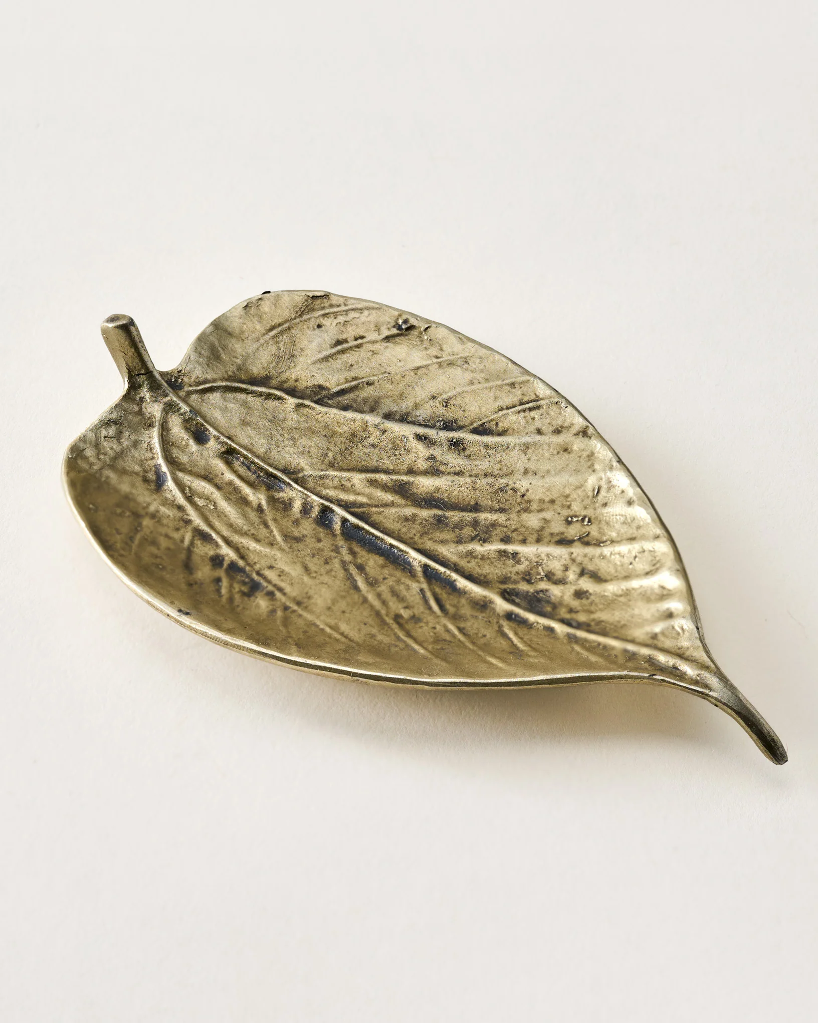 Brass Leaf Trinket Dish - Image 2