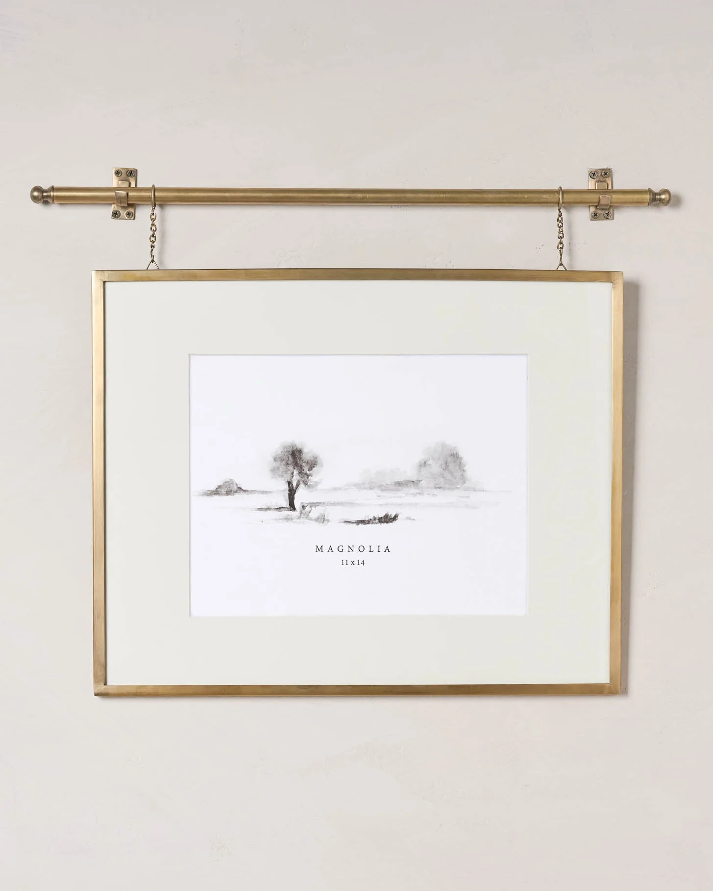 Colleen Brass Rail Picture Frame - Image 3