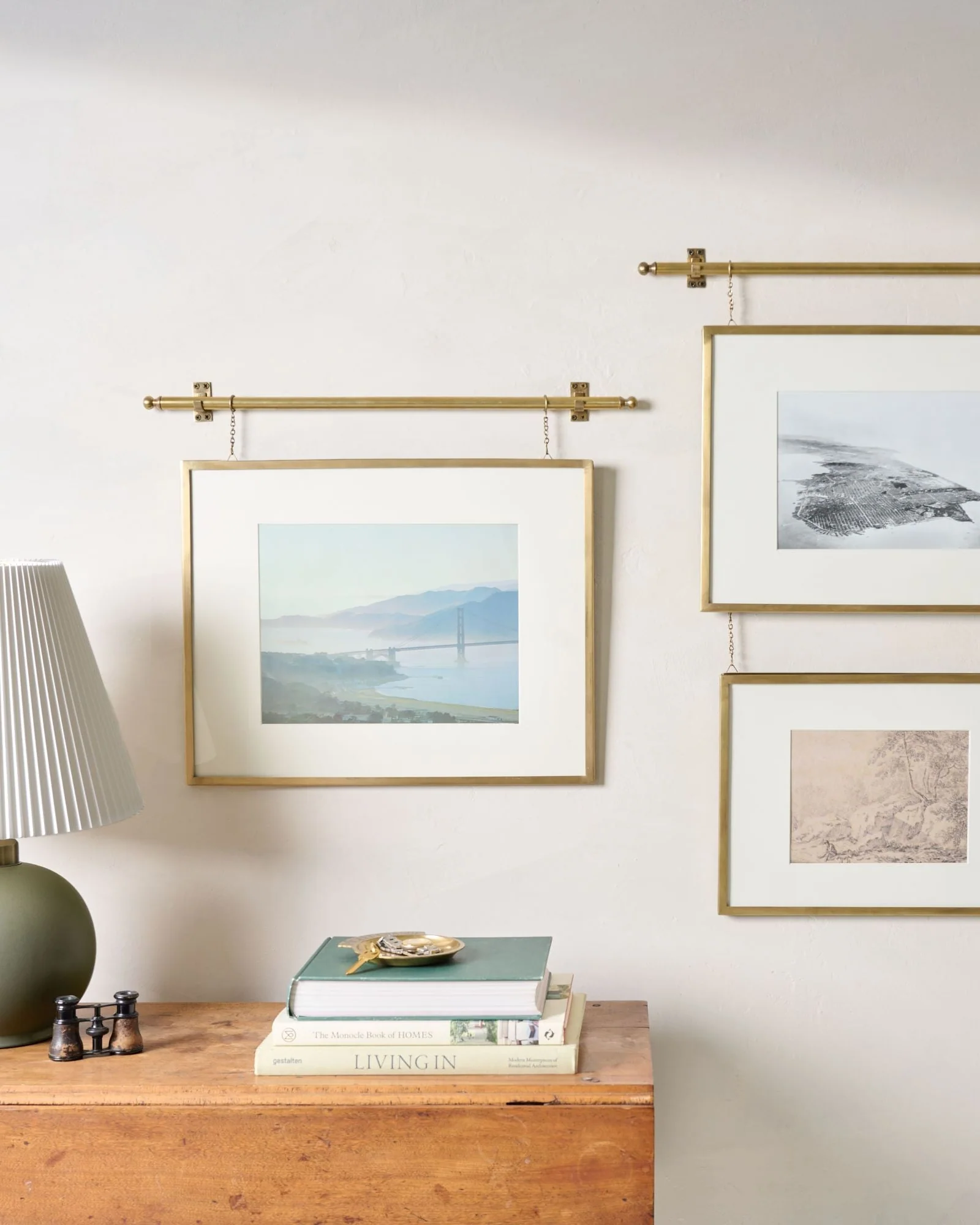 Colleen Brass Rail Picture Frame - Image 5