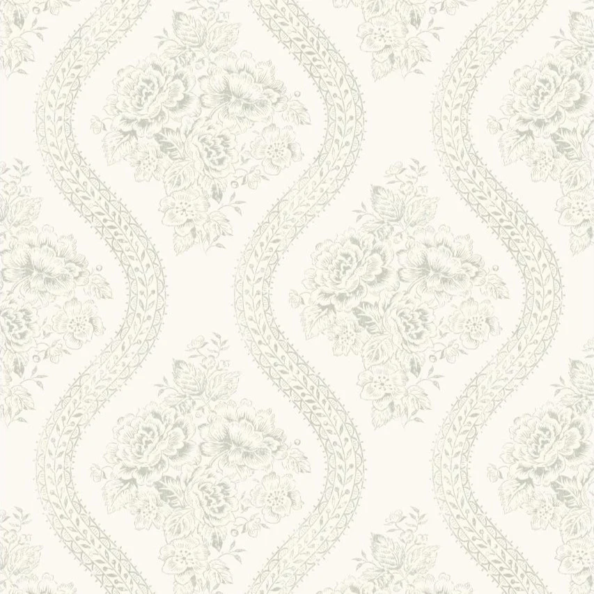 Coverlet Floral Wallpaper - Image 4