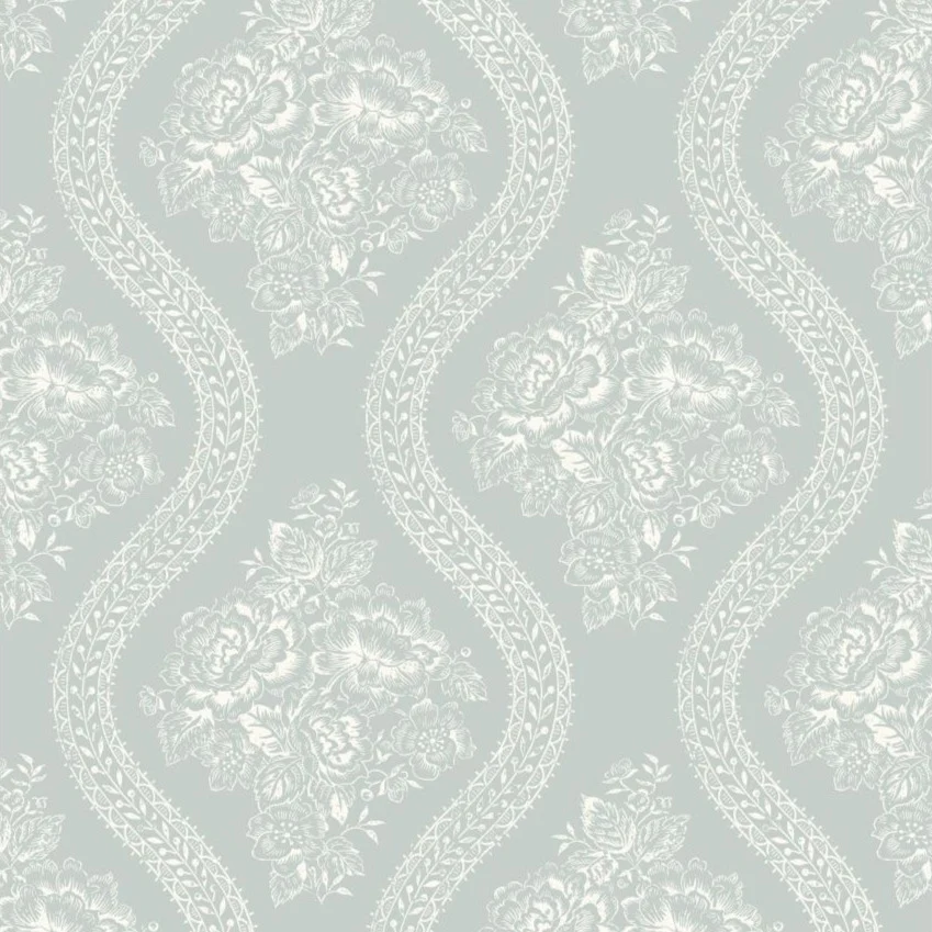 Coverlet Floral Wallpaper - Image 7