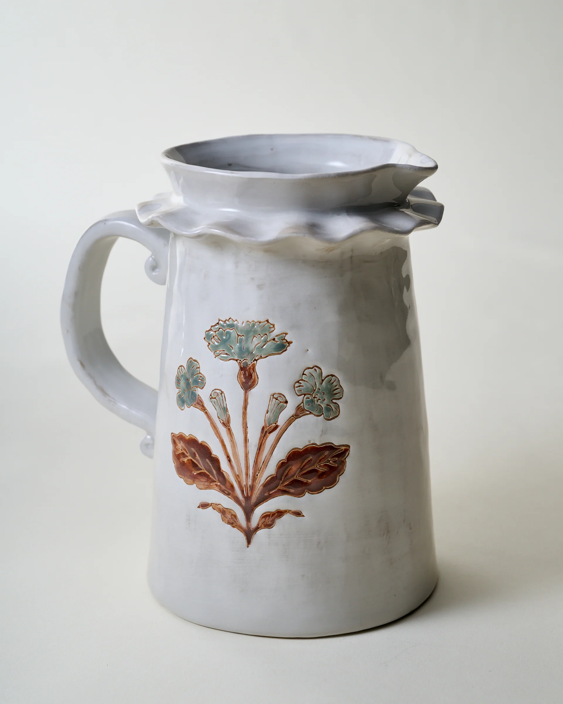 Elaine Floral Pitcher - Image 2
