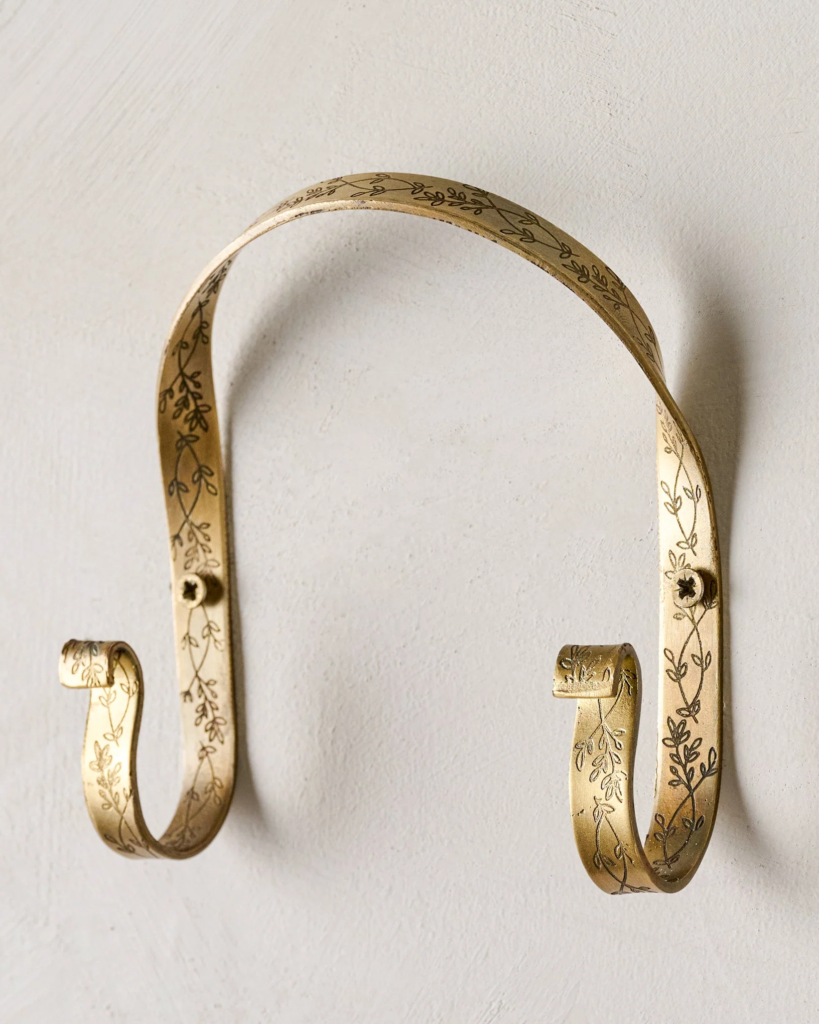 Celine Etched Brass Hook - Image 4