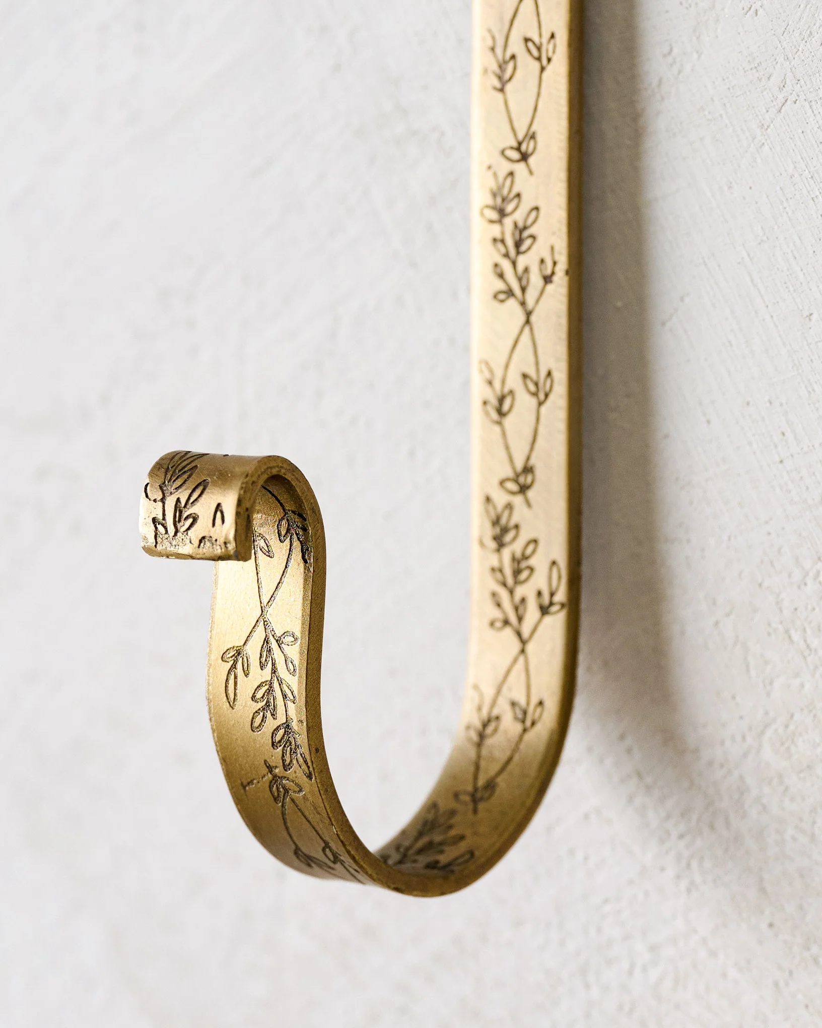 Celine Etched Brass Hook - Image 5
