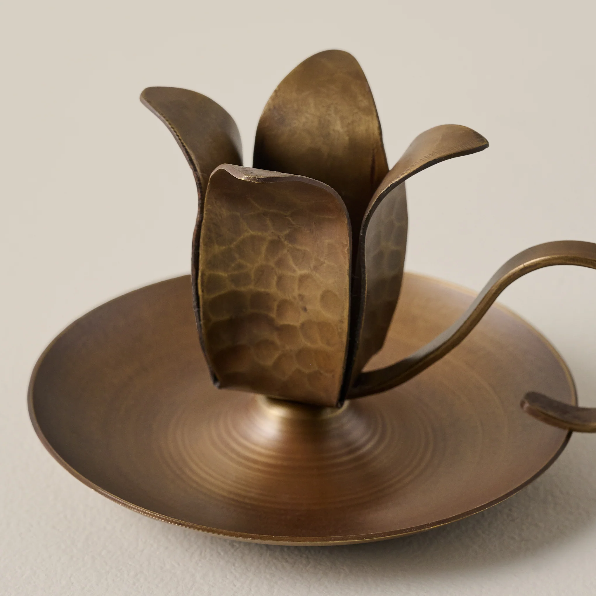 Forged Tulip Chamberstick - Image 3