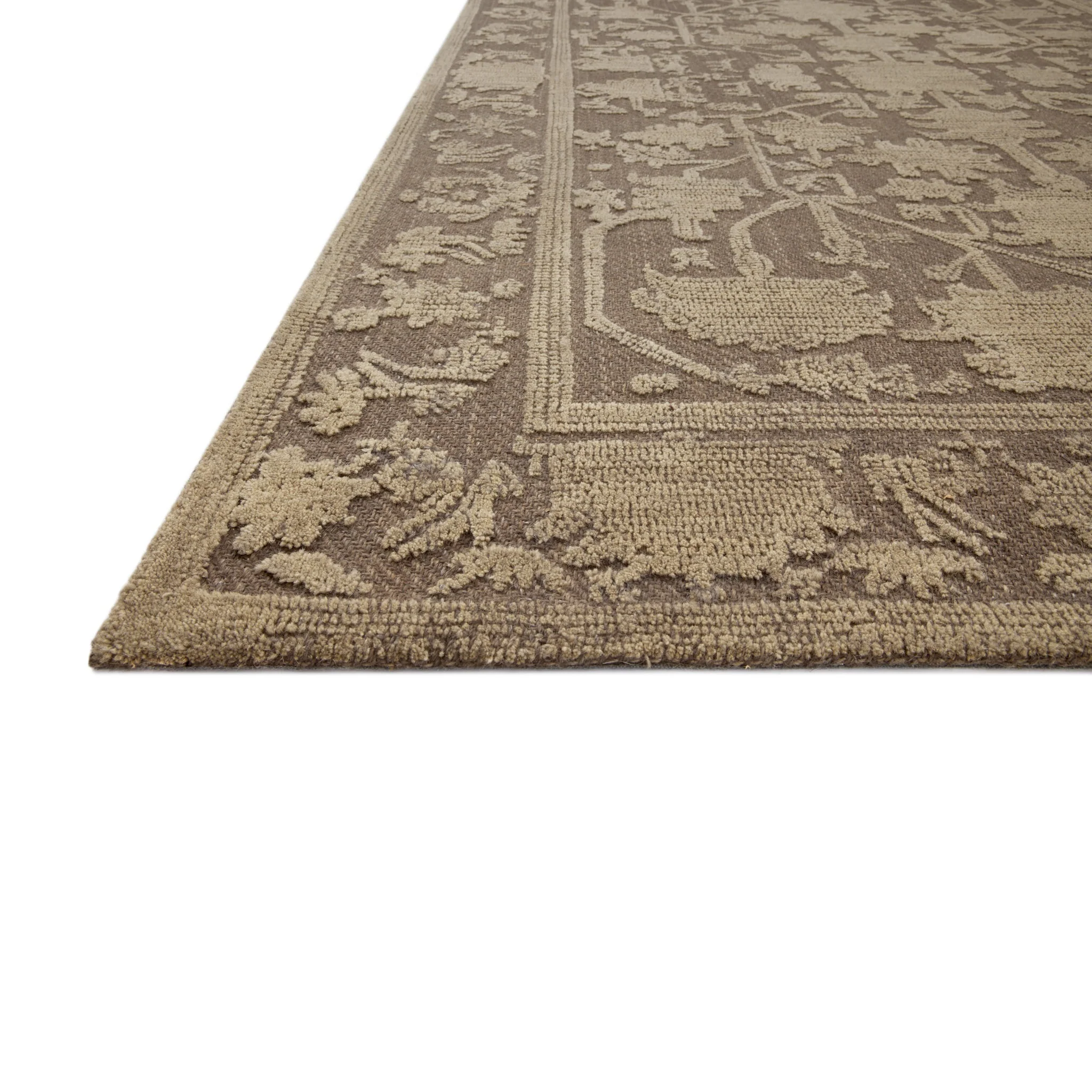 Gloria Bark Khaki Rug - Image 4
