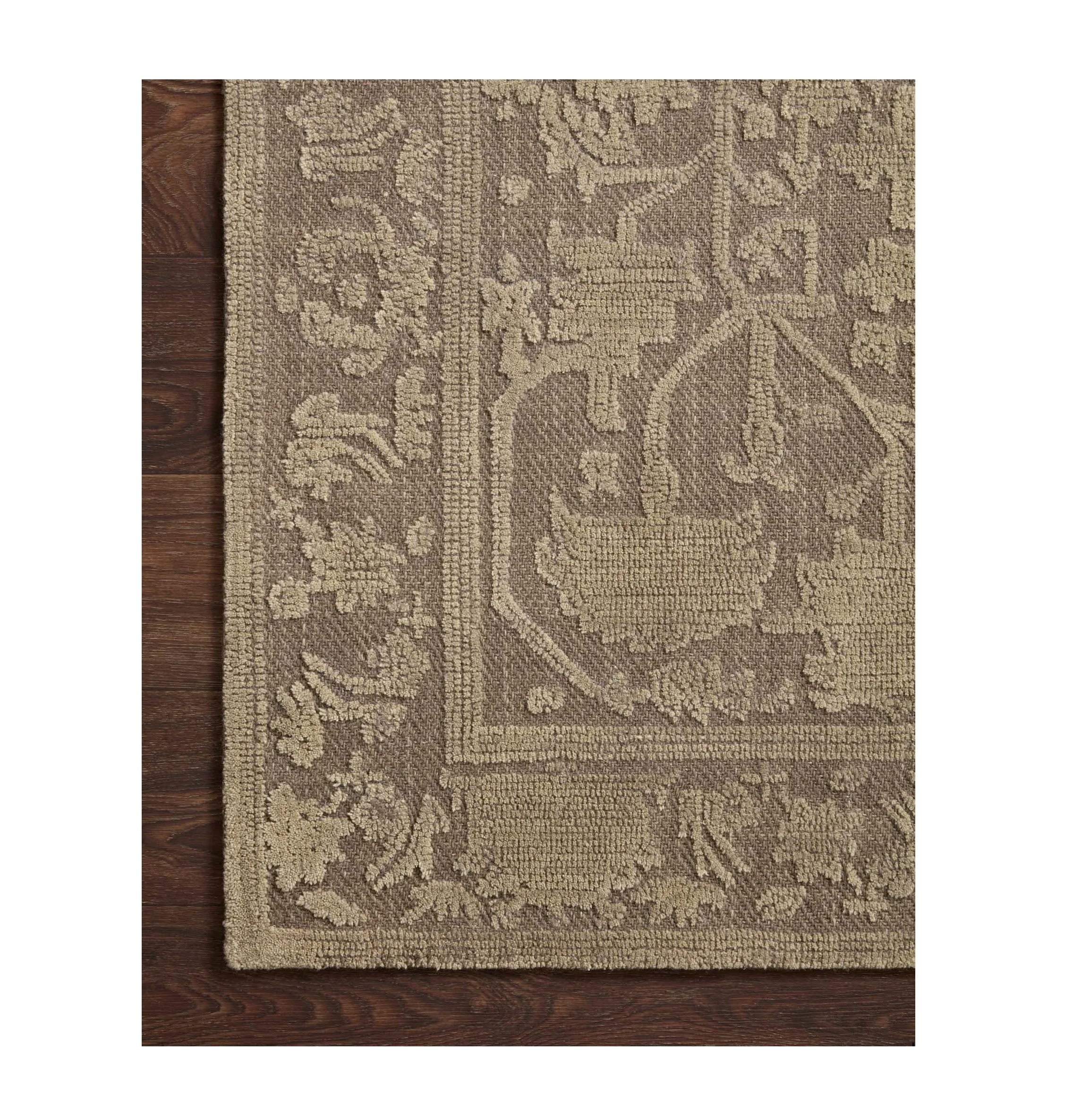 Gloria Bark Khaki Rug - Image 5