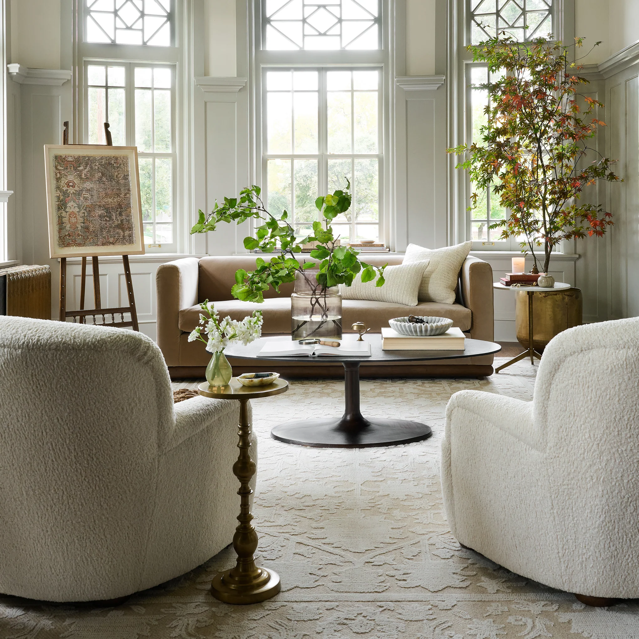 Gloria Natural Ivory Rug - Image 7