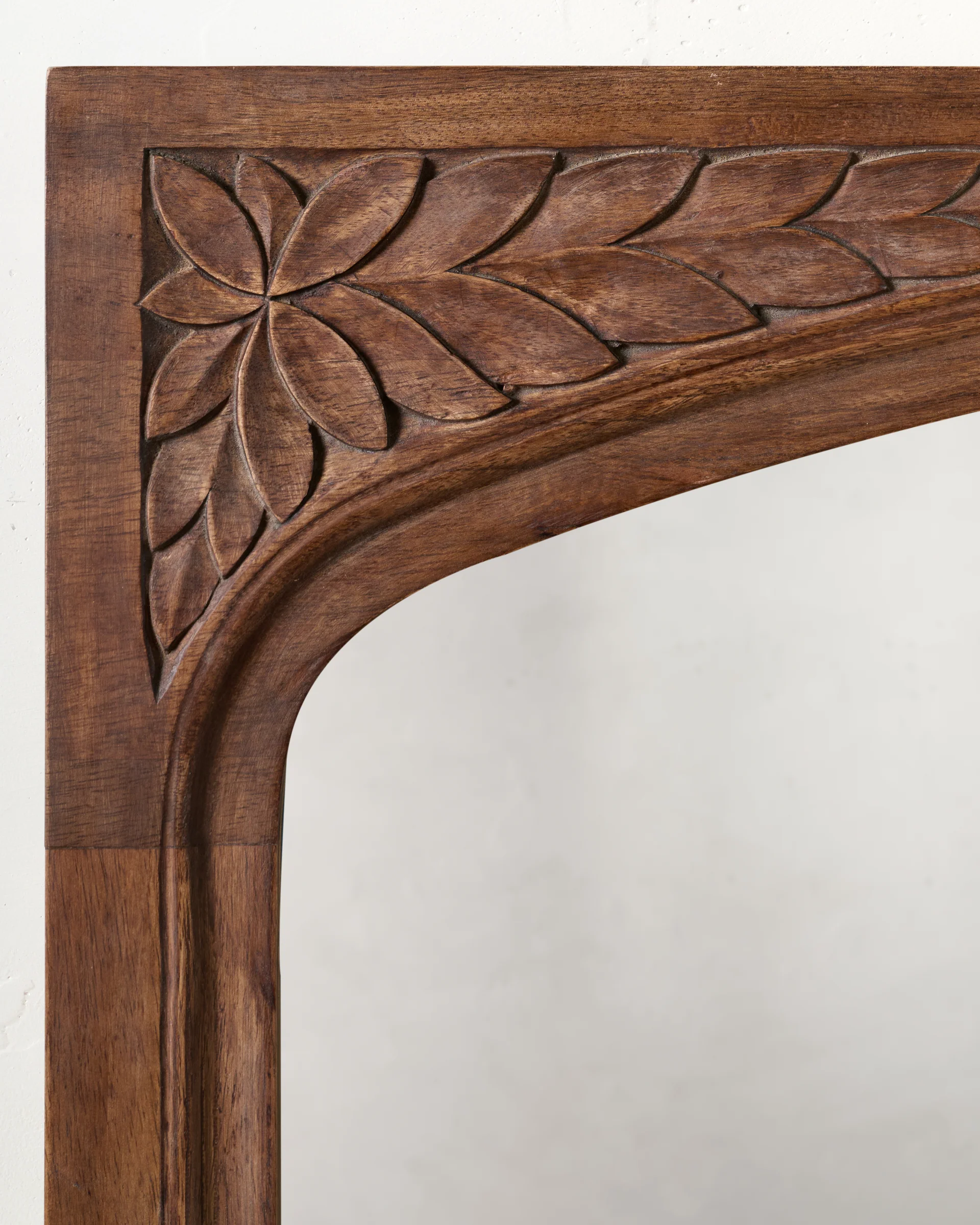 Foster Carved Wood Mirror - Image 3