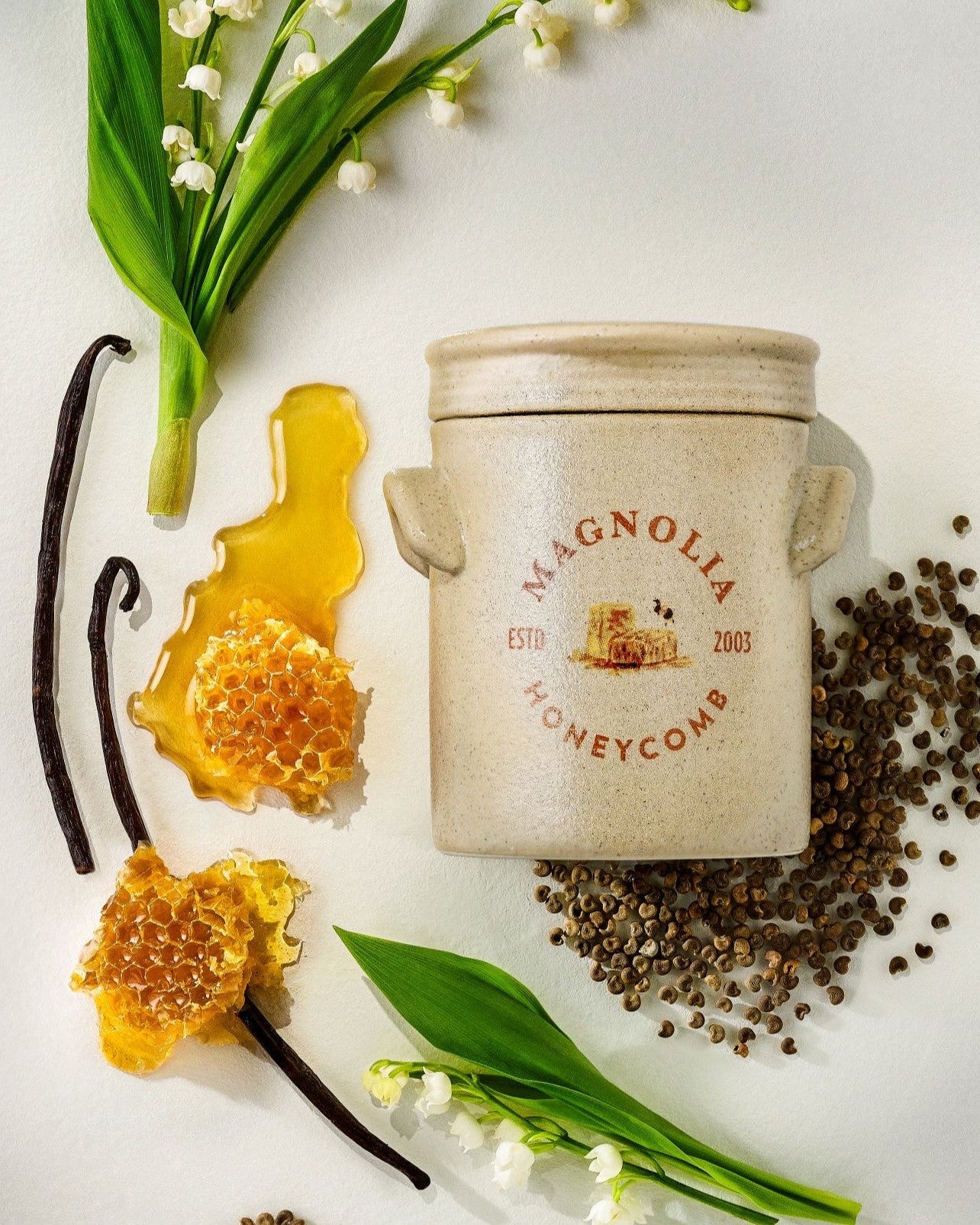 Magnolia Honeycomb Candle - Image 4