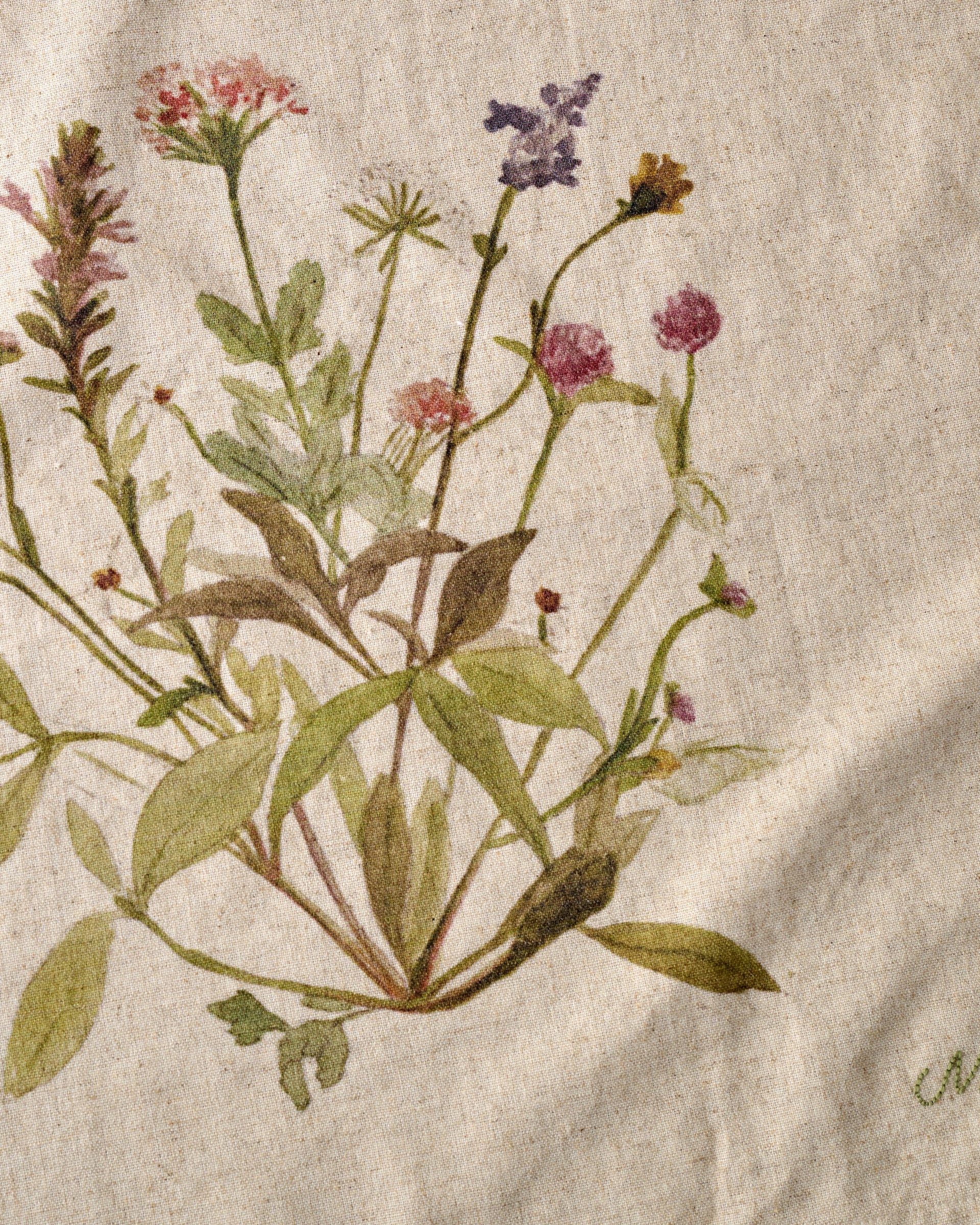Jo's Wildflower Tea Towel - Image 2