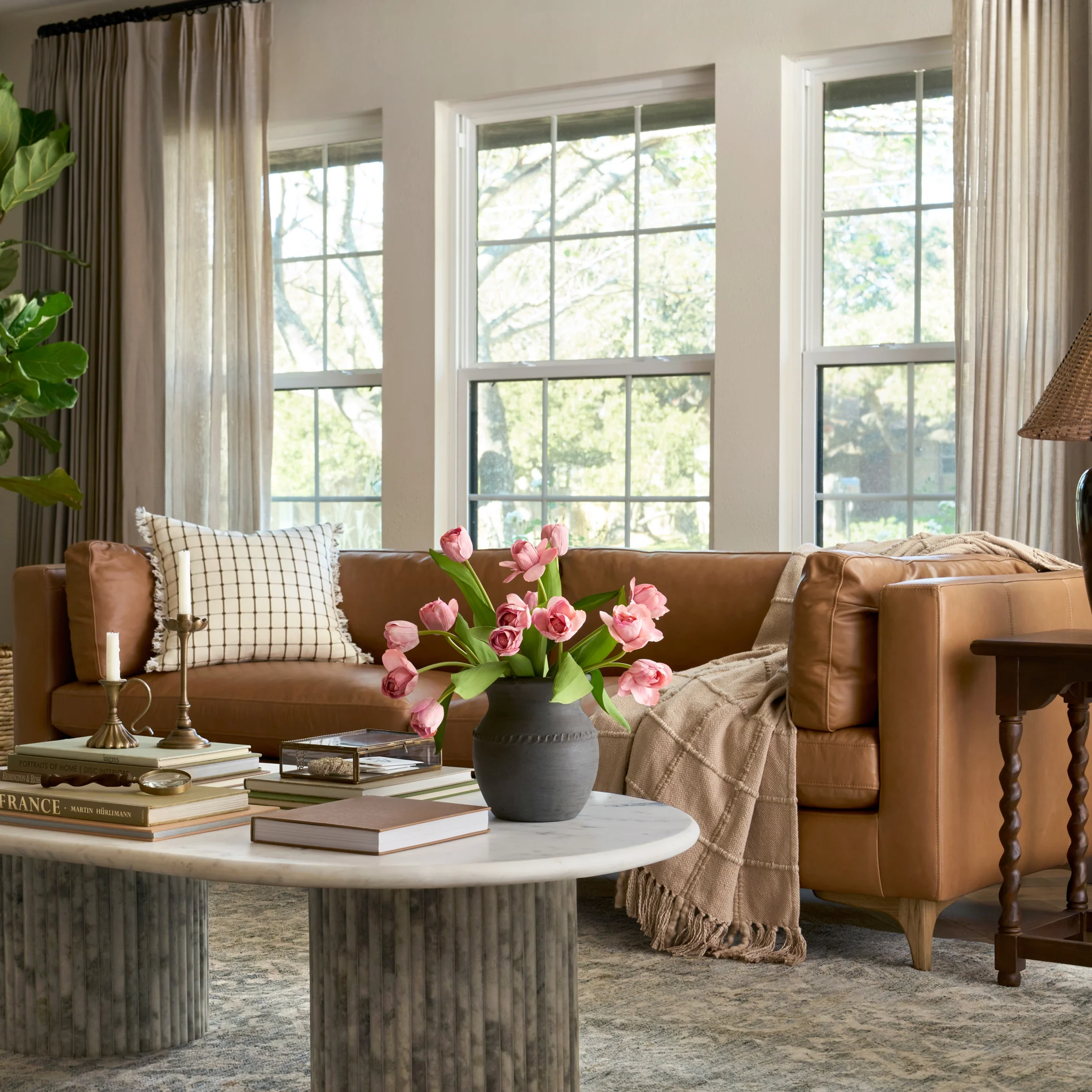 Juniper Leather Sofa - Image 6
