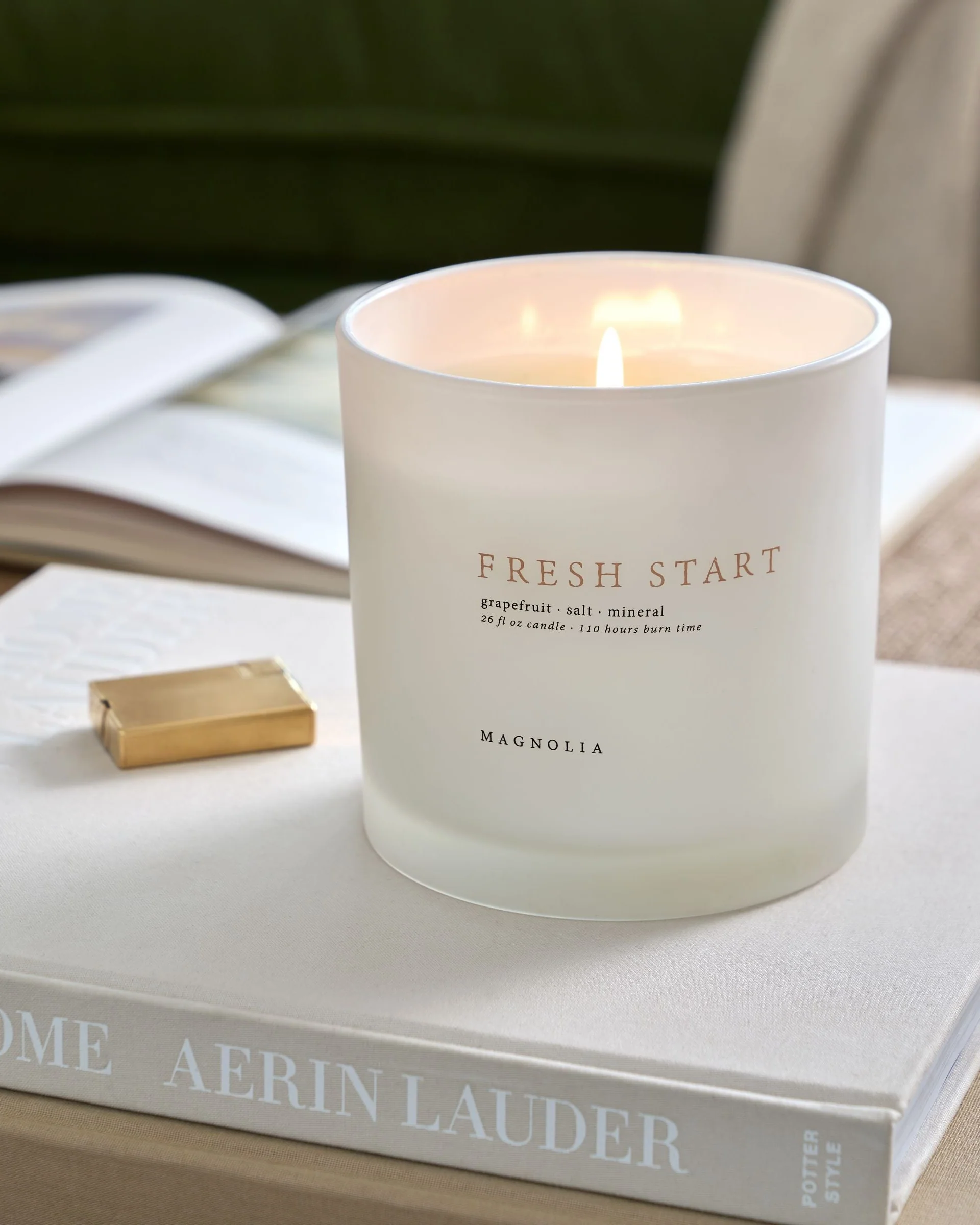 Magnolia Fresh Start Candle - Image 6