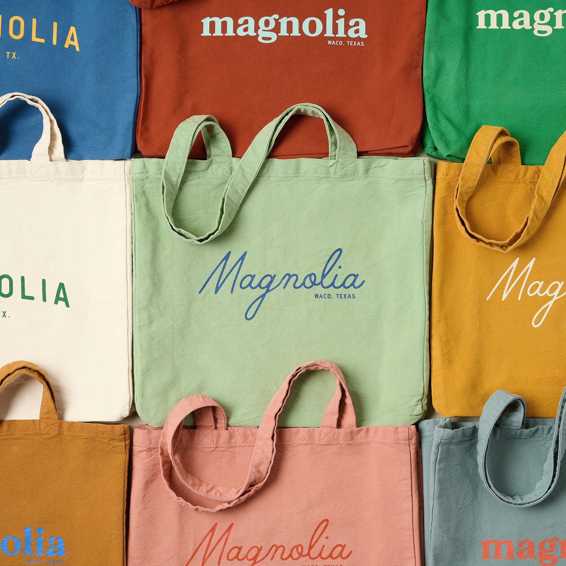 Magnolia Gold Script Tote - Image 3
