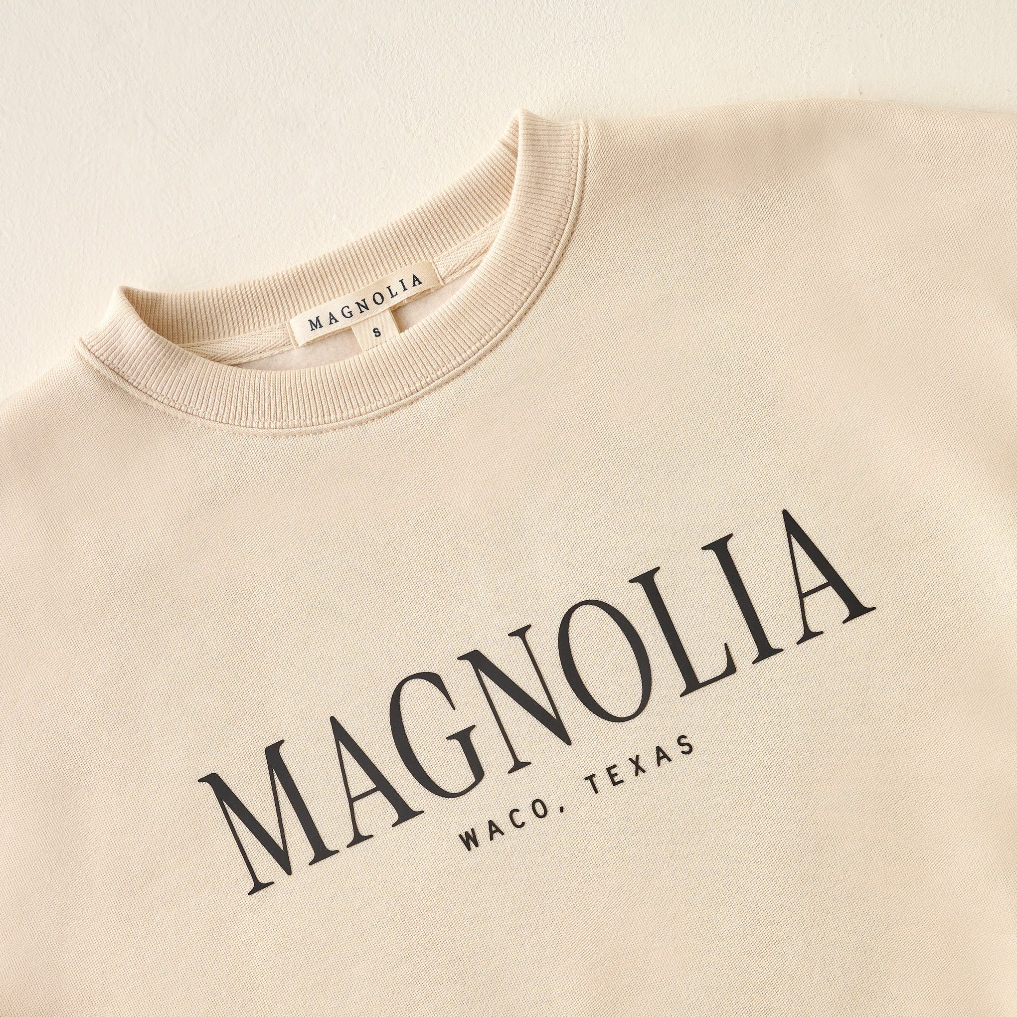 Magnolia Ivory Soft Fleece Sweatshirt - Image 2