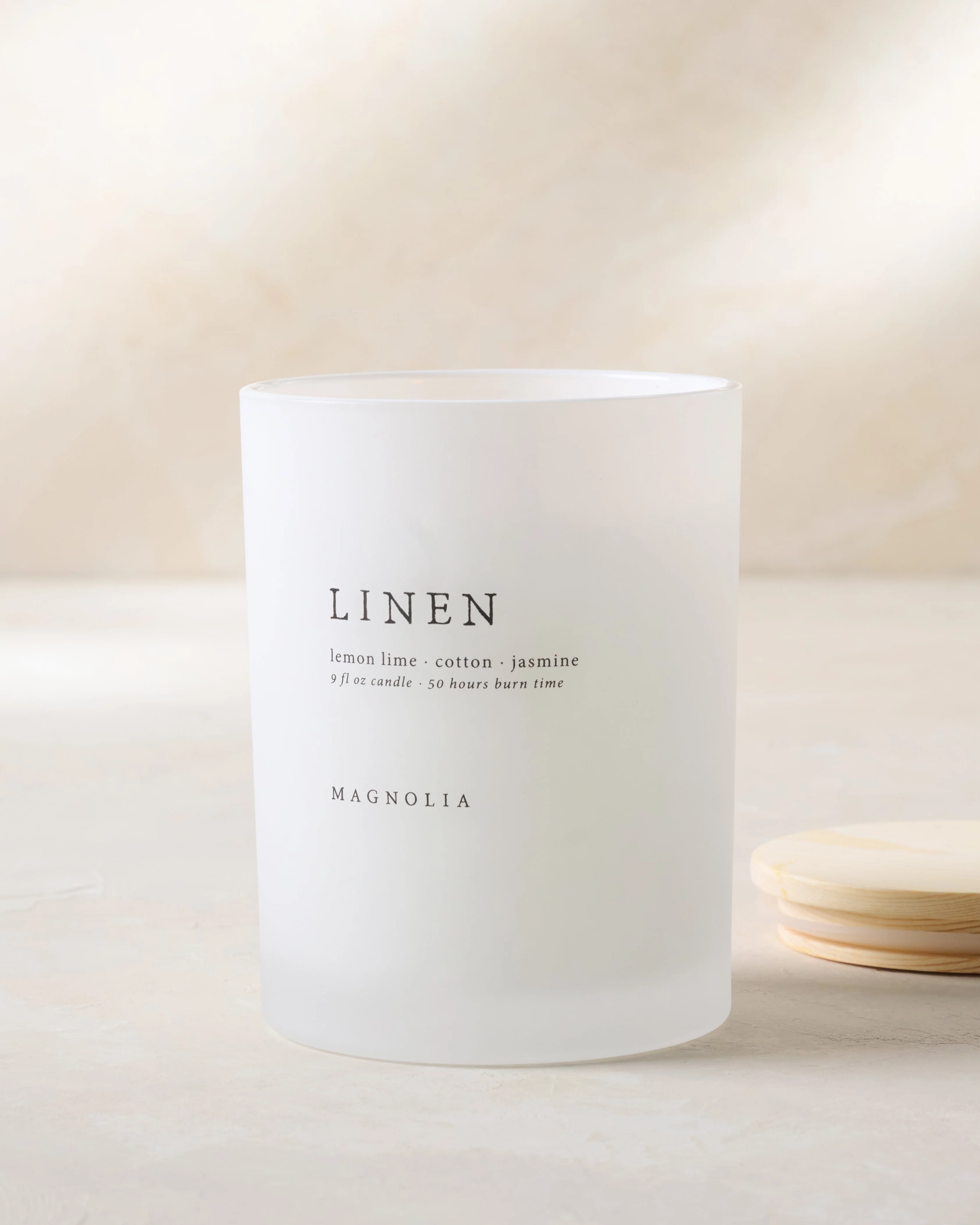 Magnolia Linen Candle - Image 7