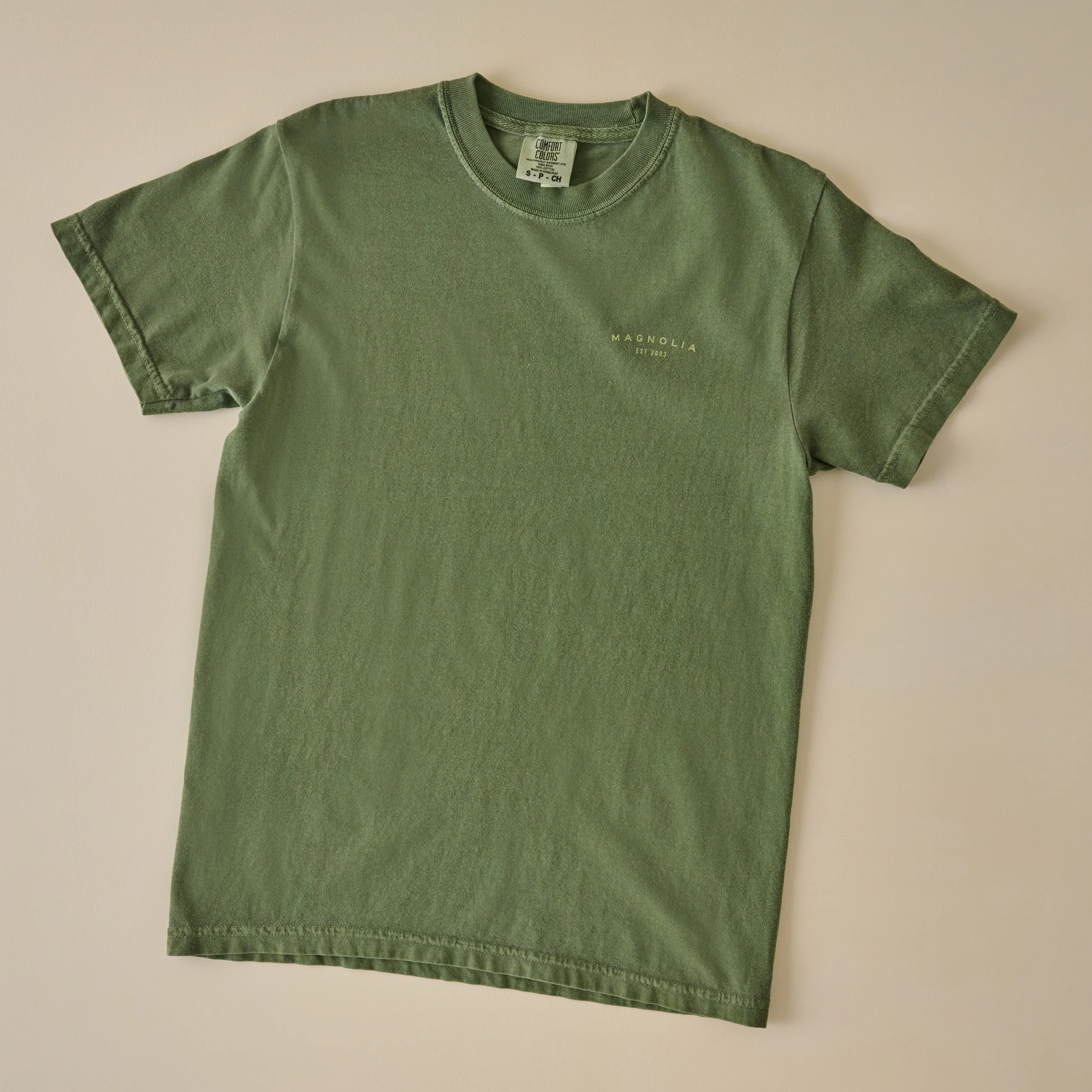 Magnolia Silos Crest Green Shirt - Image 3