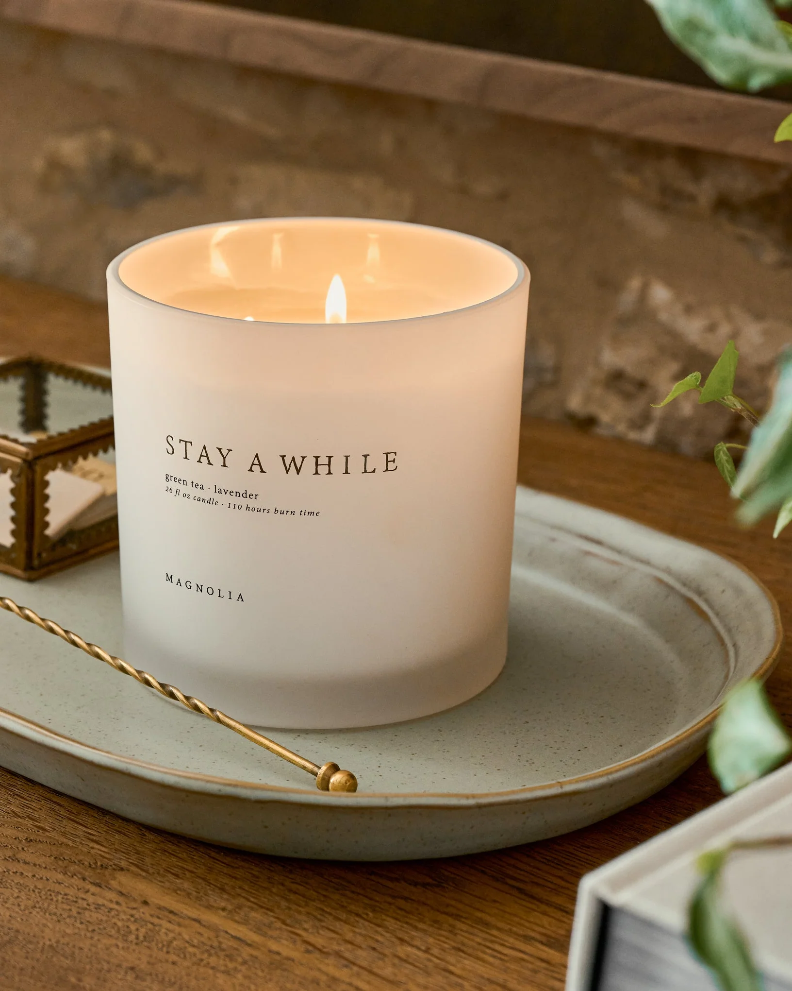 Magnolia Stay a While Candle - Image 6