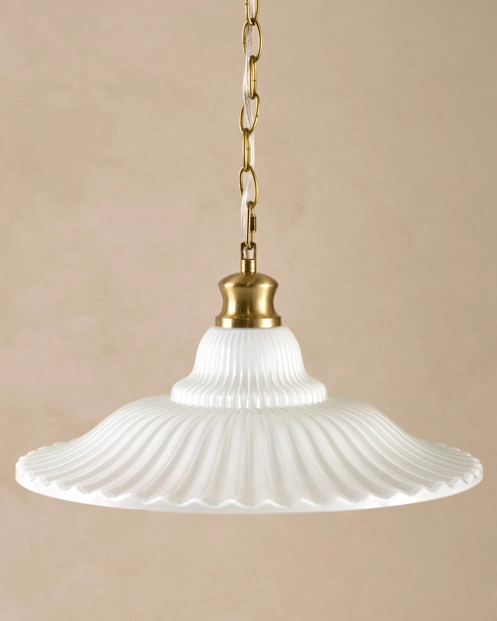 Marjorie Milk Glass Pendant (9"-16.5") - Image 2