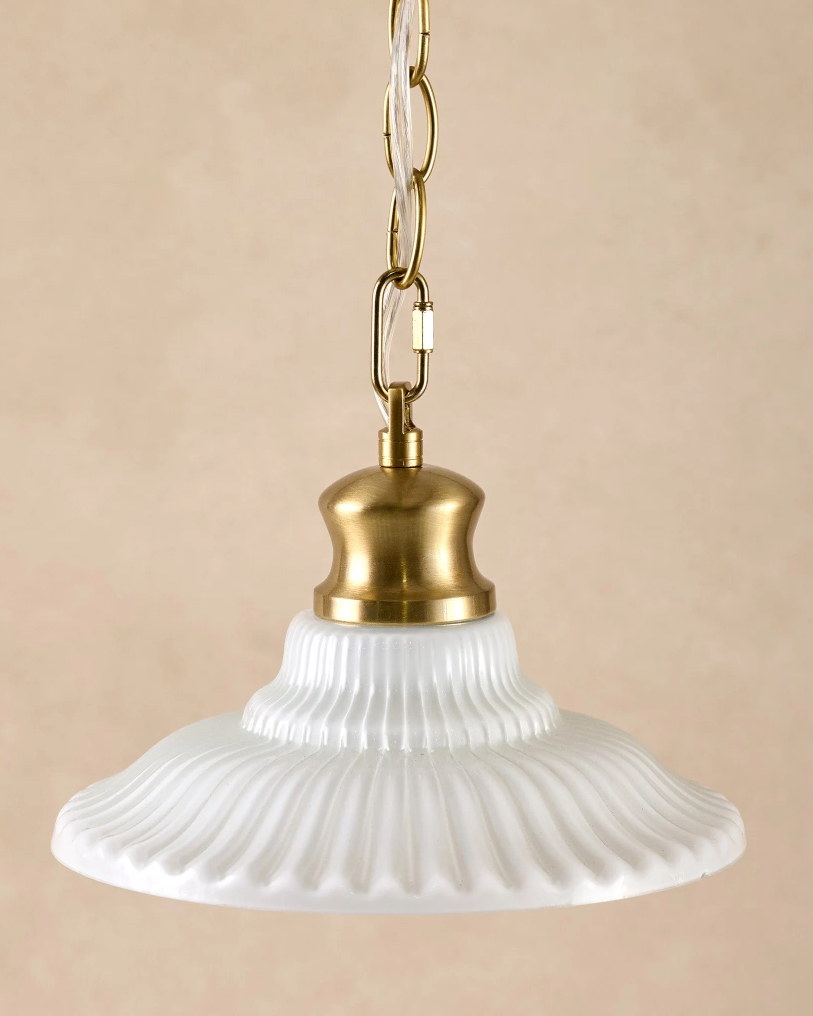 Marjorie Milk Glass Pendant (9"-16.5") - Image 5