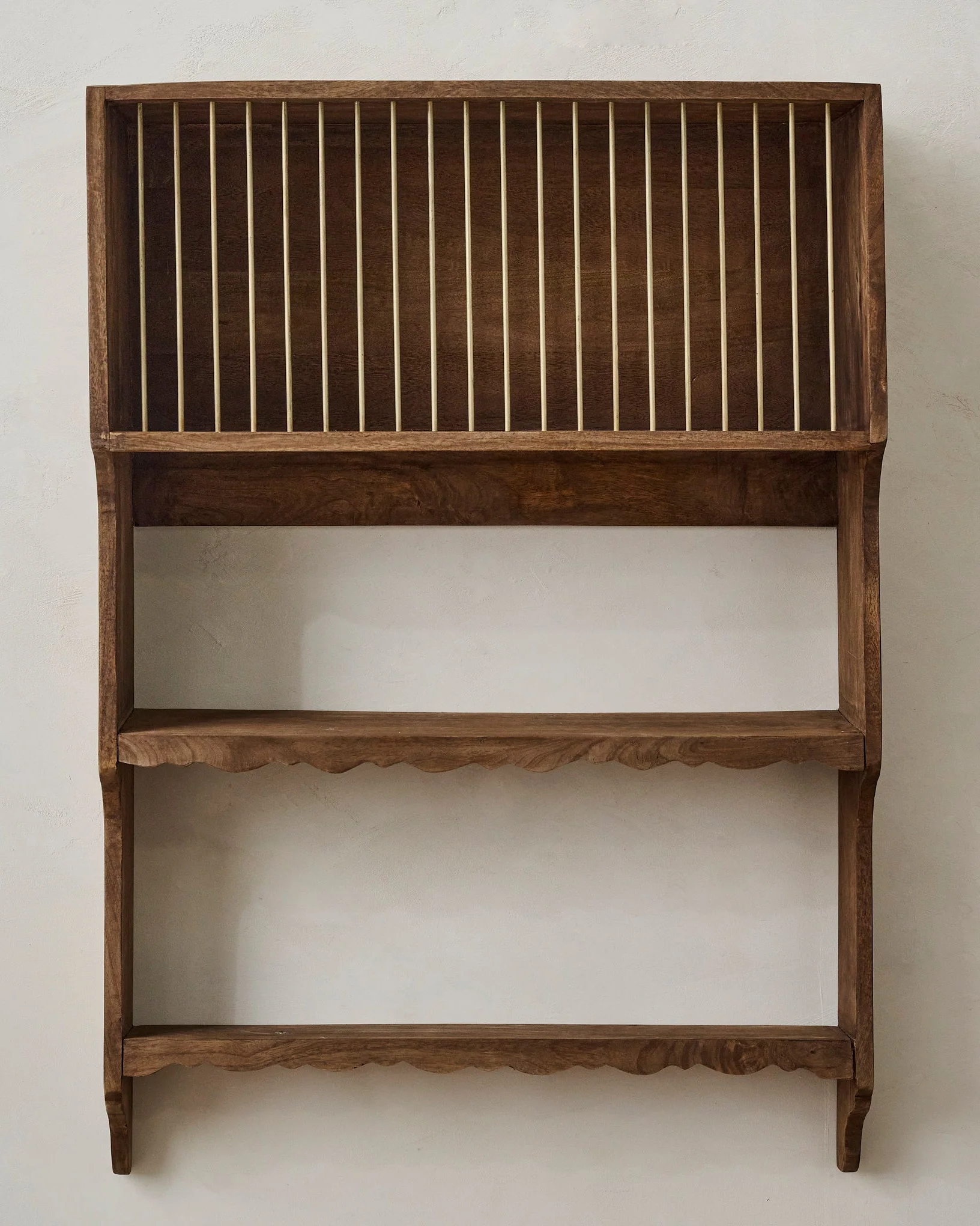 Quinn Wooden Dish Cabinet - Image 4