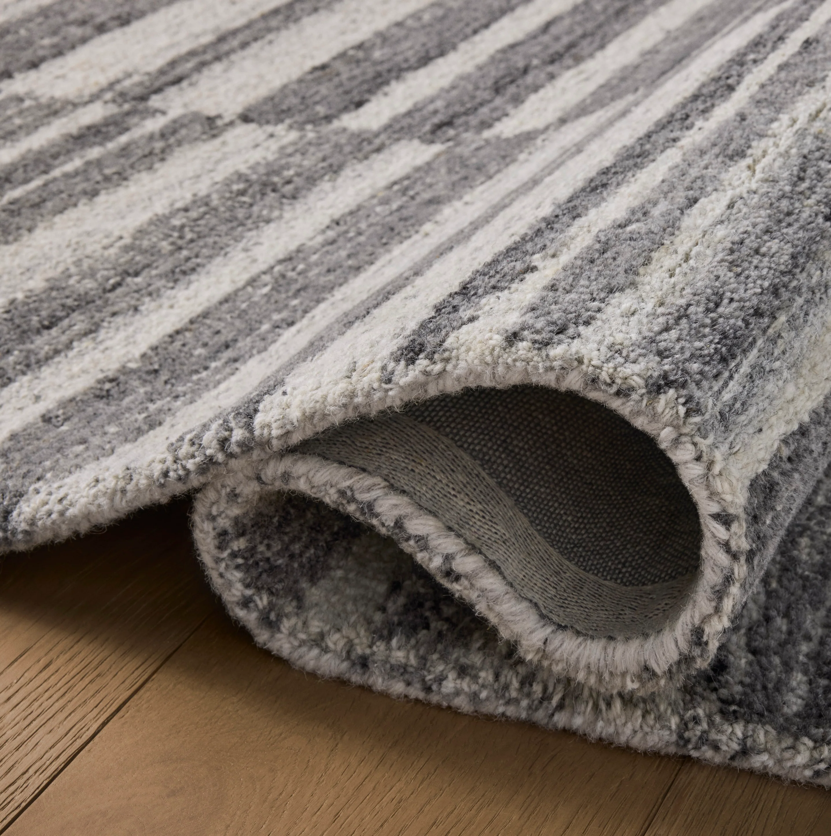 Rae Charcoal Mist Rug - Image 3