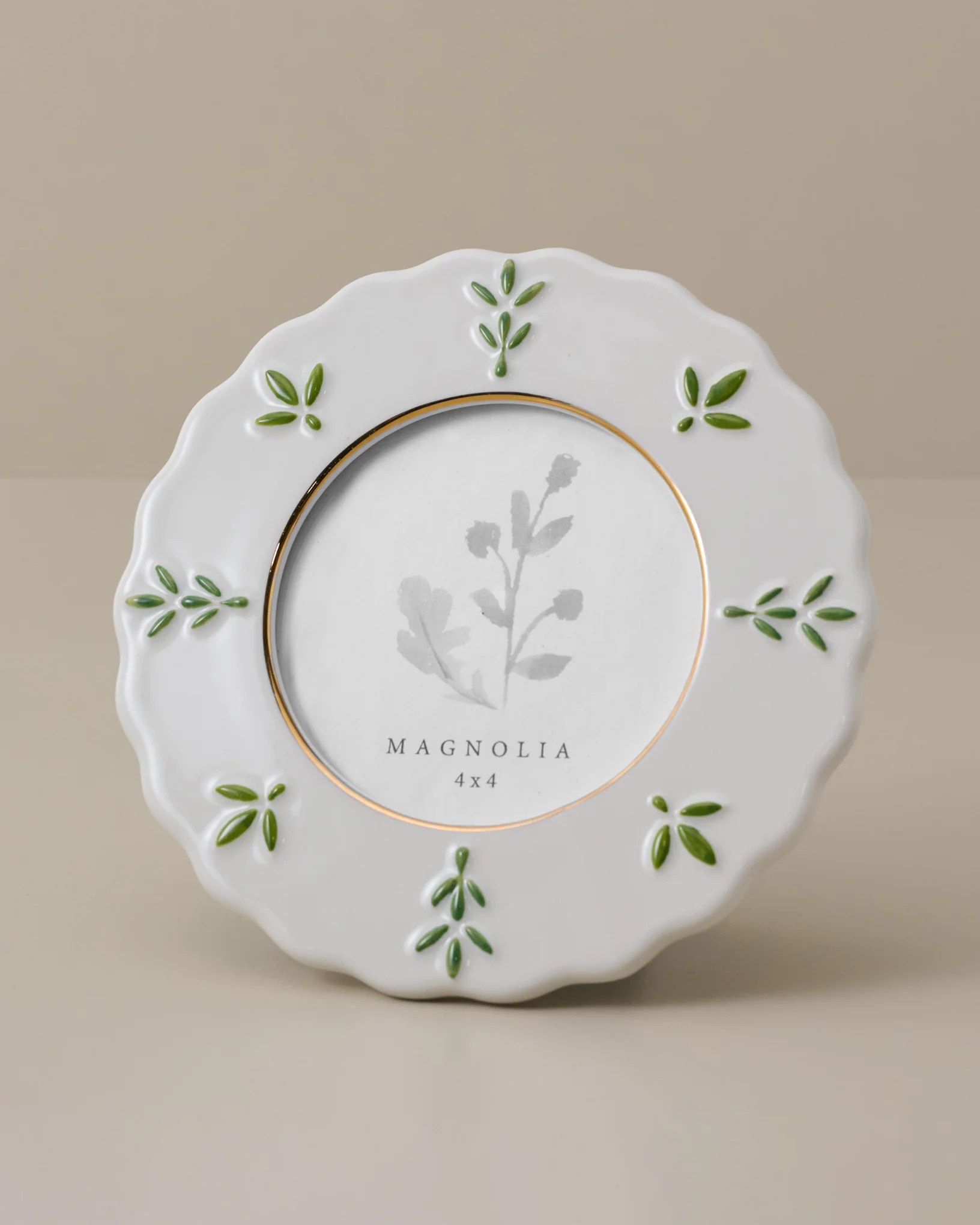 Round Ceramic Juliet Photo Frame - Image 3