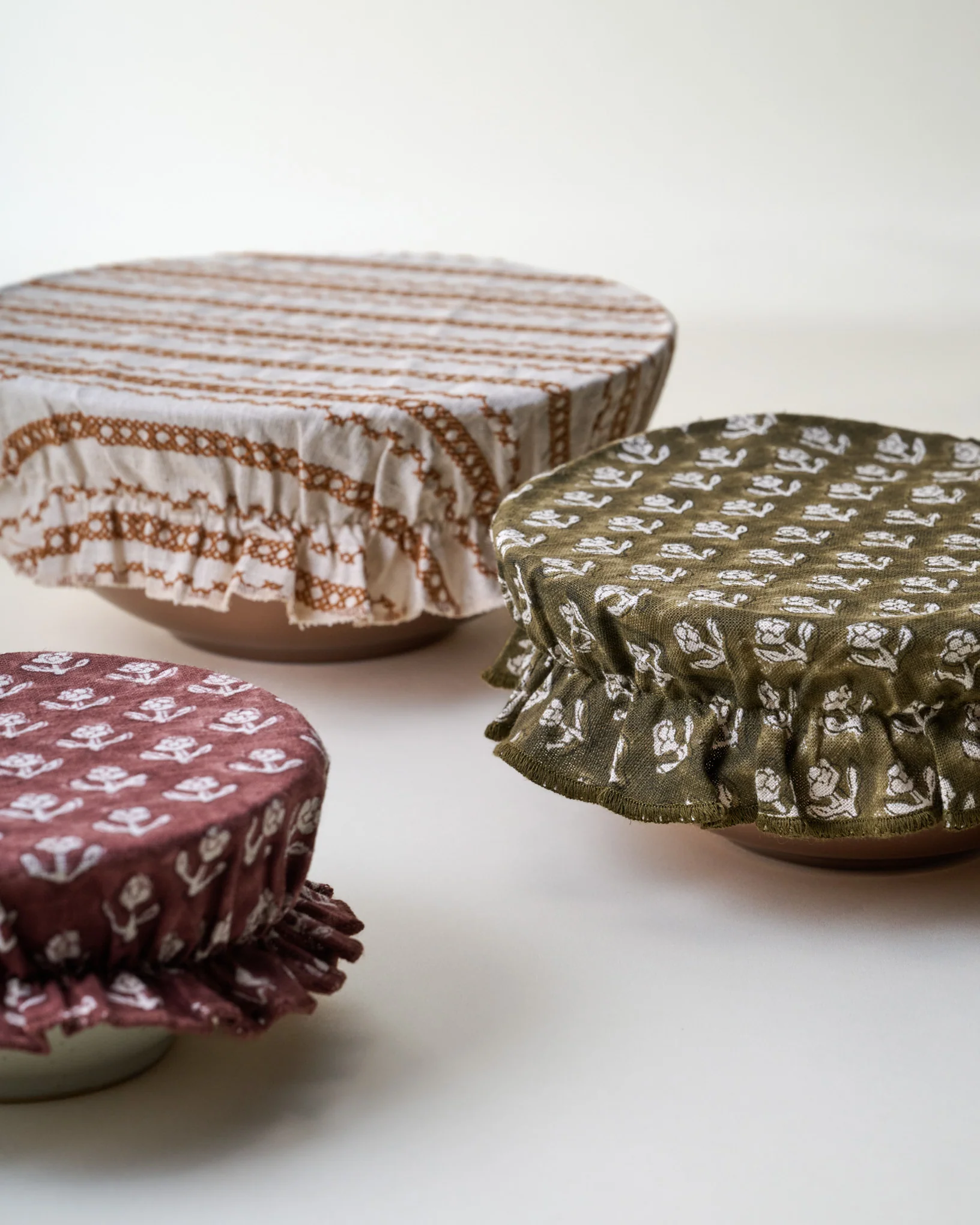 Set of 3 Bowl Covers