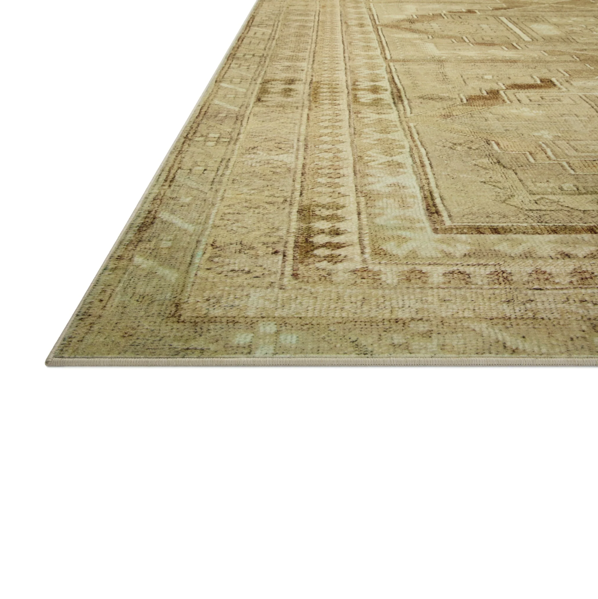 Sinclair Khaki Tobacco Rug - Image 3