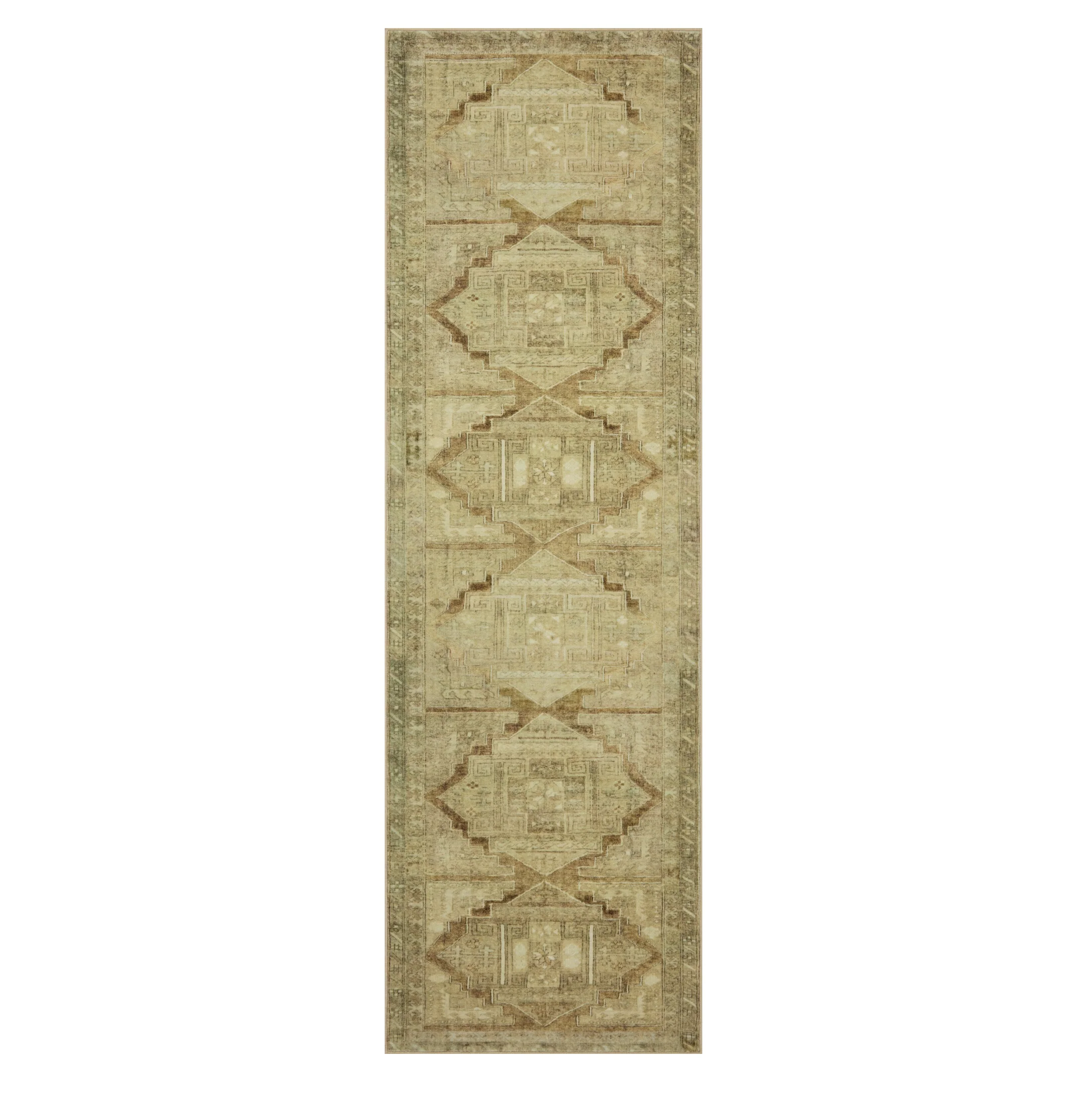 Sinclair Khaki Tobacco Rug - Image 4