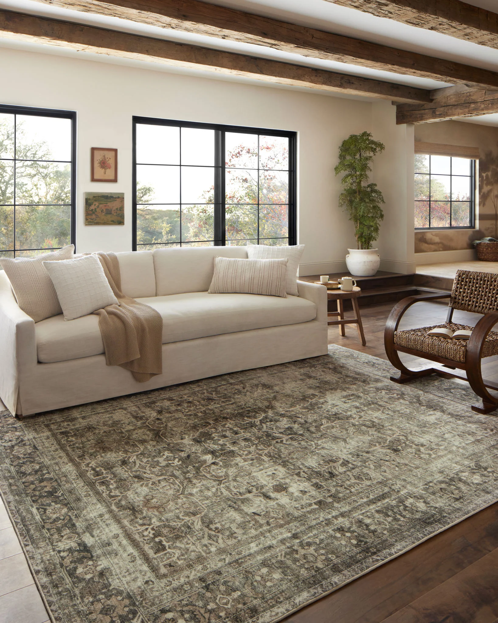 Sinclair Pebble Taupe Rug - Image 9