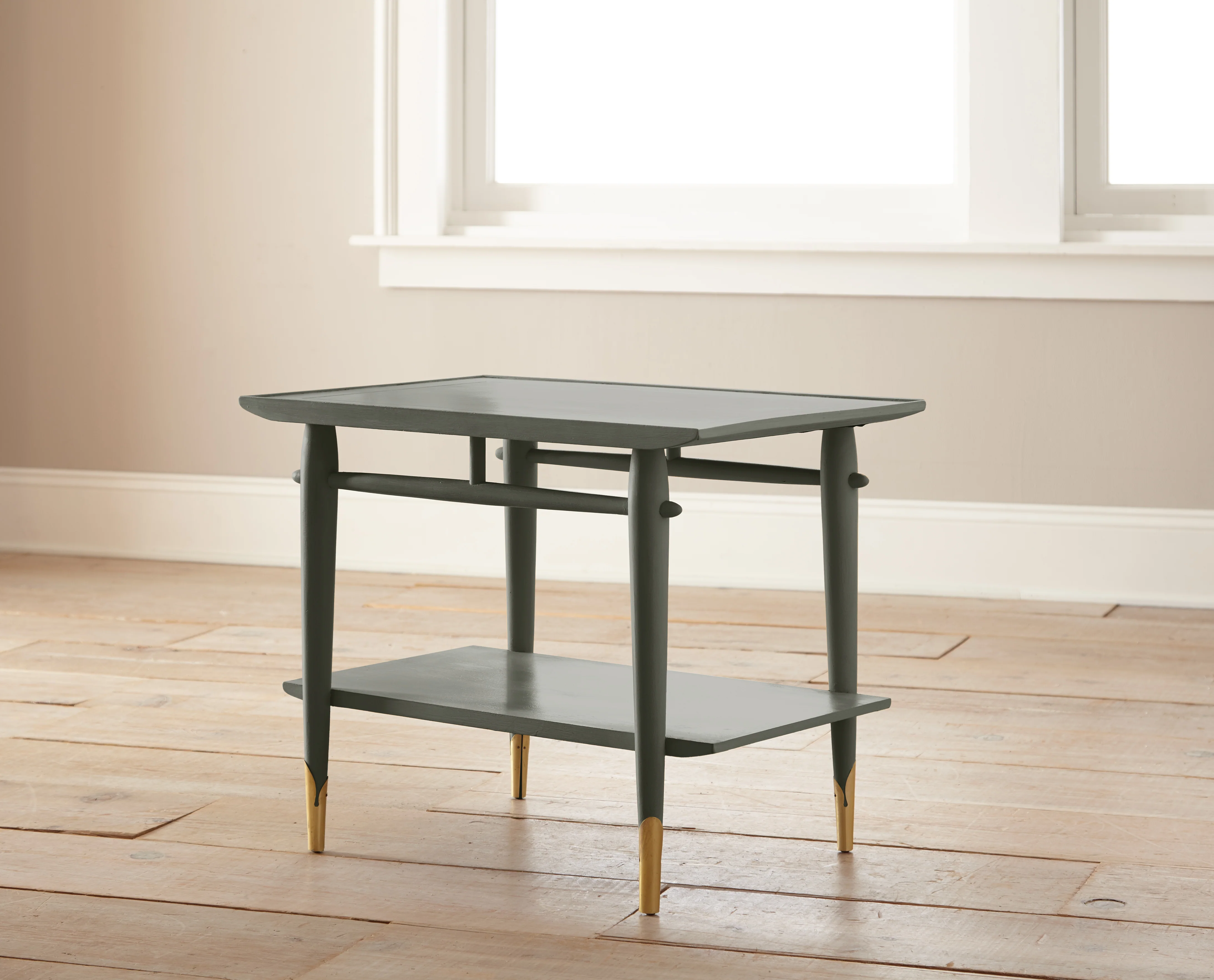 Step Stool Green - Chalk Style Paint - Image 2