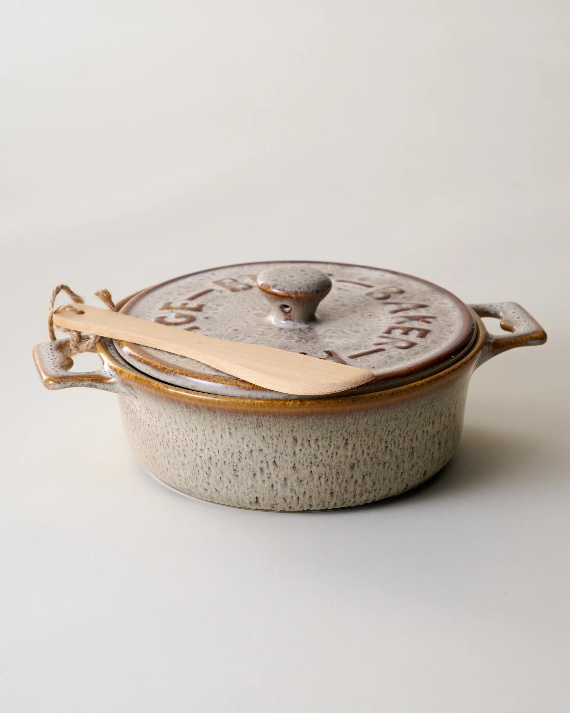 Stoneware Brie Baker - Image 2