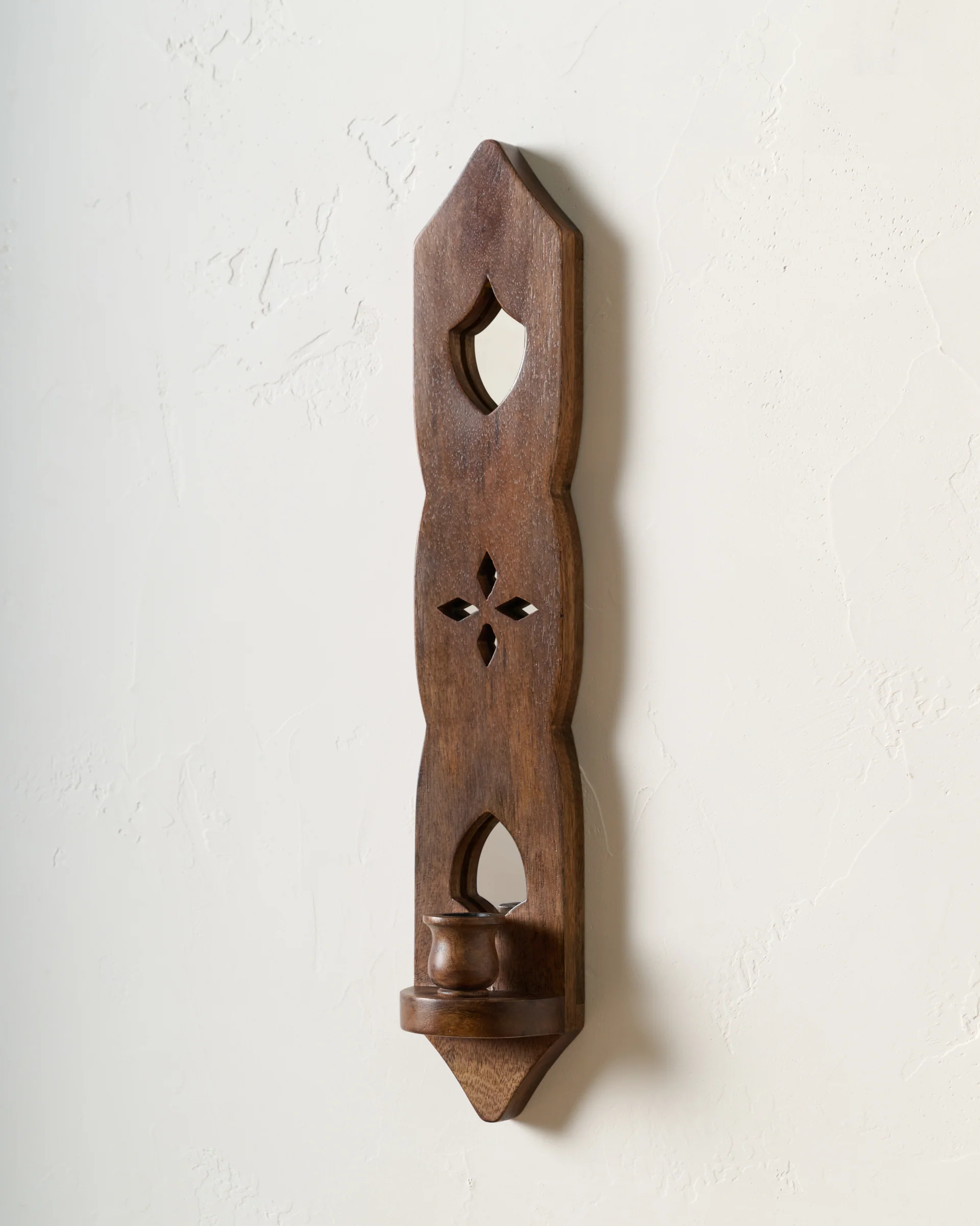 Swiss Chalet Wood Wall Sconce - Image 2