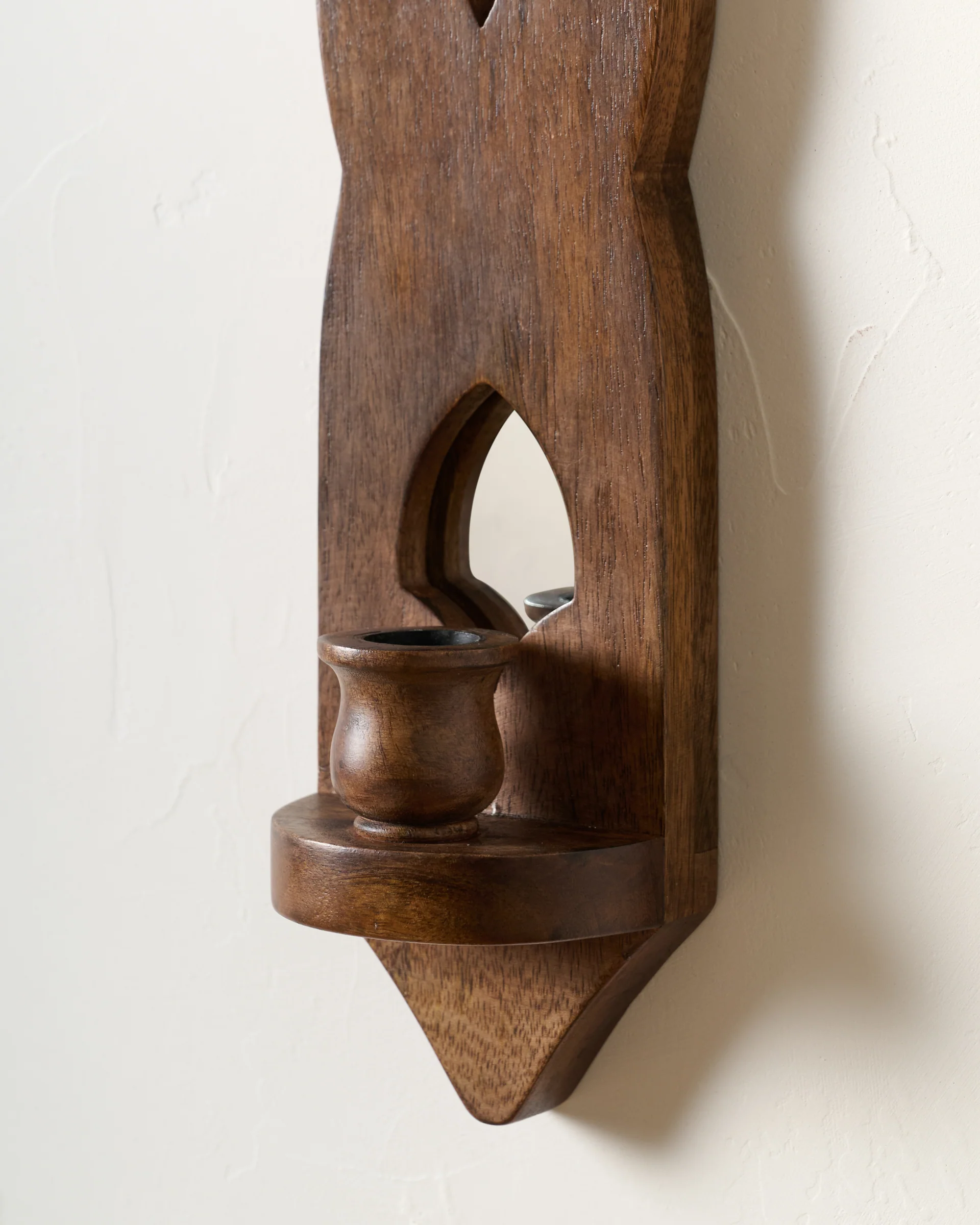 Swiss Chalet Wood Wall Sconce - Image 3