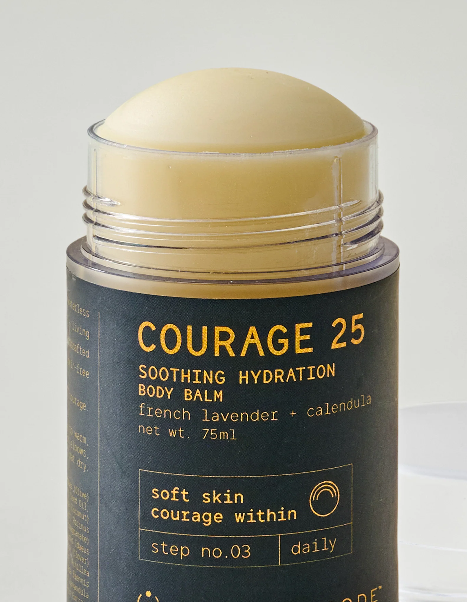 The Alchemy Code Courage 25 Soothing Hydration Body Balm - French Lavender and Calendula - Image 2