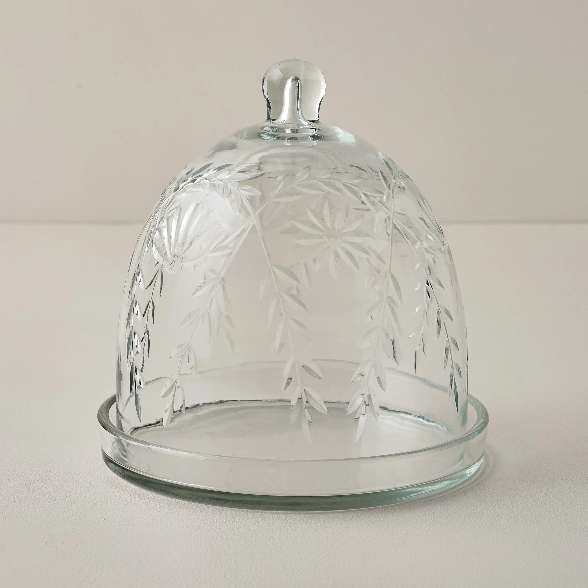 Vivian Cut Glass Candle Cloche - Image 2