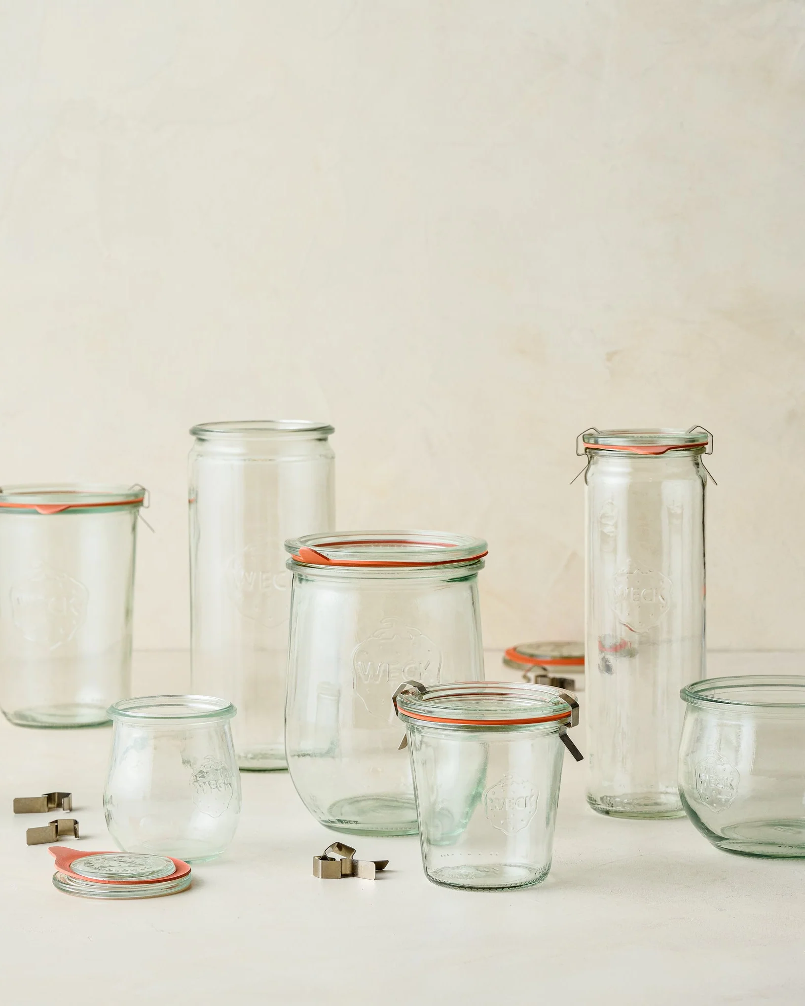 Weck 905 1/2 L Cylindrical Jar - Image 4
