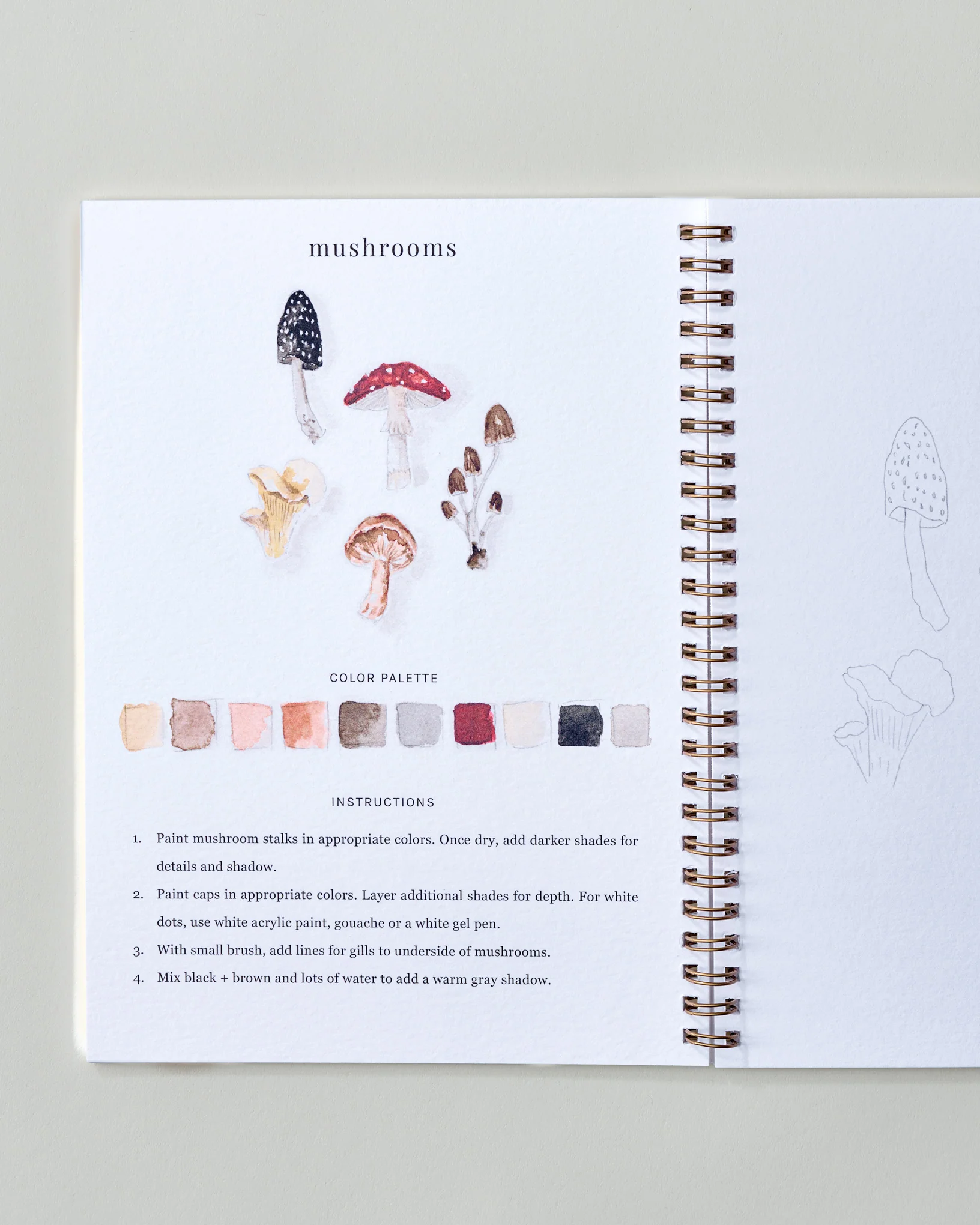 Woodland Watercolor Workbook - Image 2
